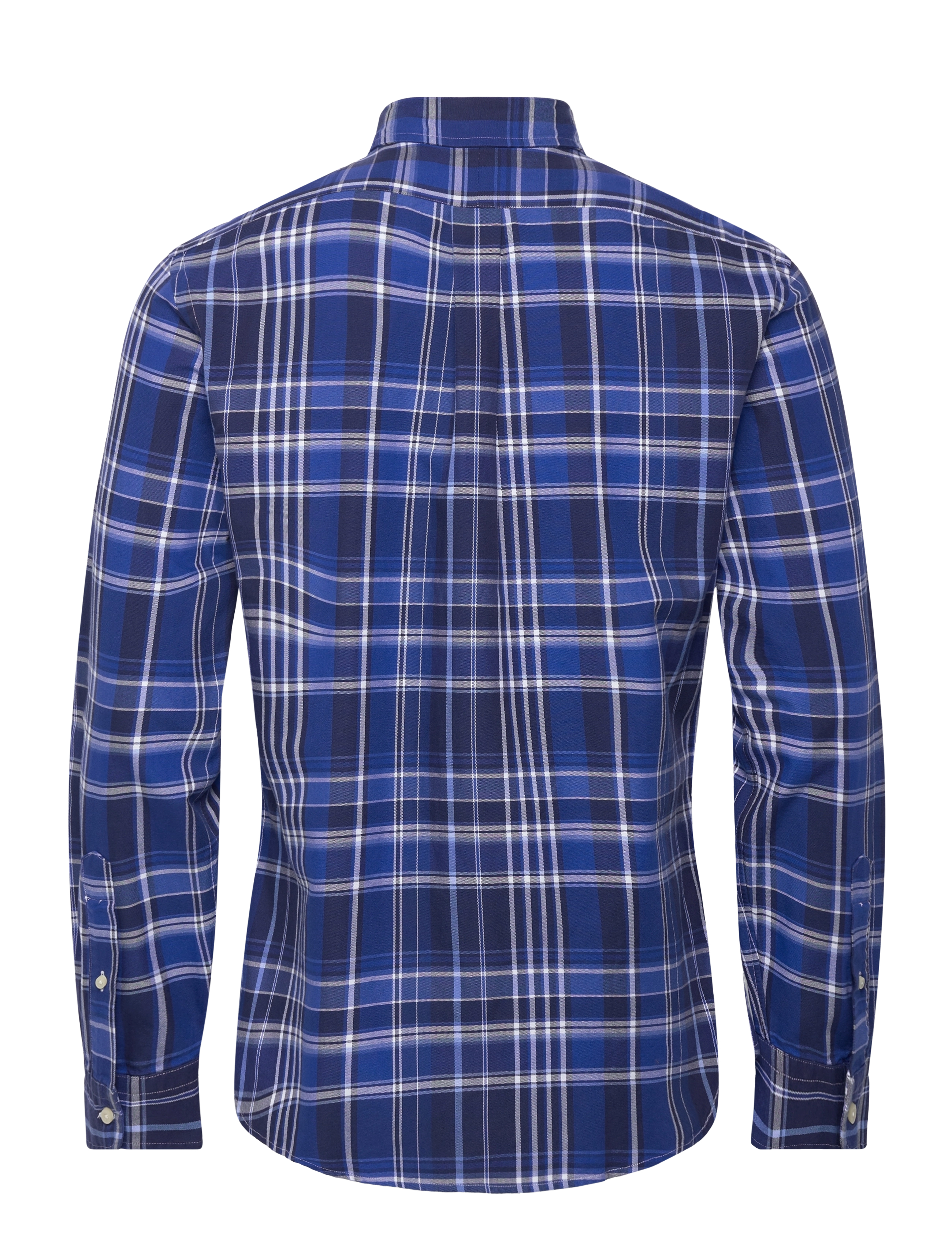 Polo Ralph Lauren - Custom Fit Plaid Oxford Shirt - 6271 blue multi - 1