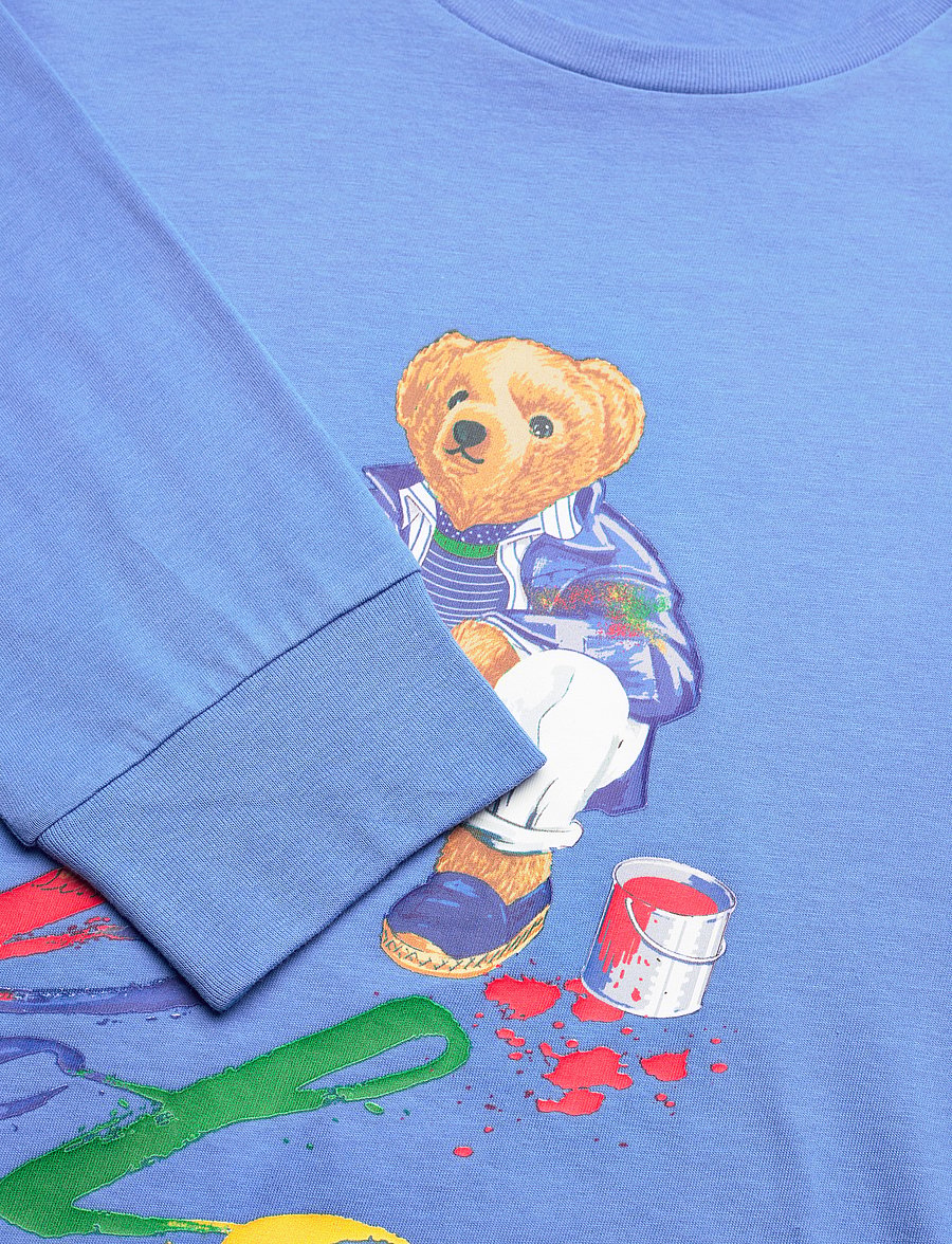 Polo Ralph Lauren - Classic Fit Polo Bear Jersey T-Shirt - cr23 summer blue - 2