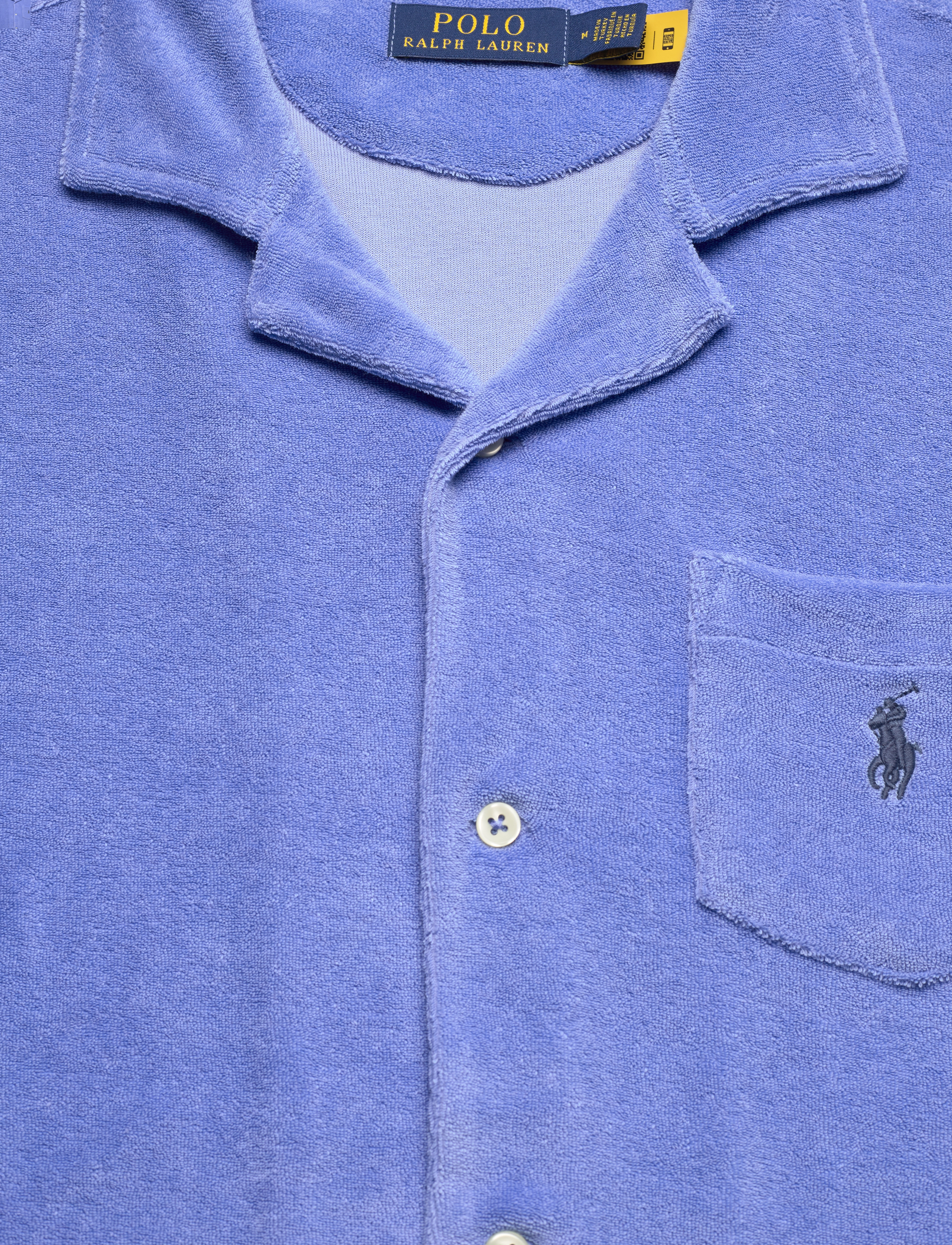 Polo Ralph Lauren - Terry Camp Shirt - stutterma skyrtur - harbor island blu - 2