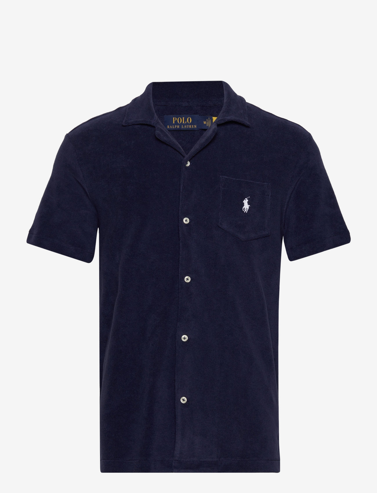 Polo Ralph Lauren - Terry Camp Shirt - basic skjortor - newport navy - 1