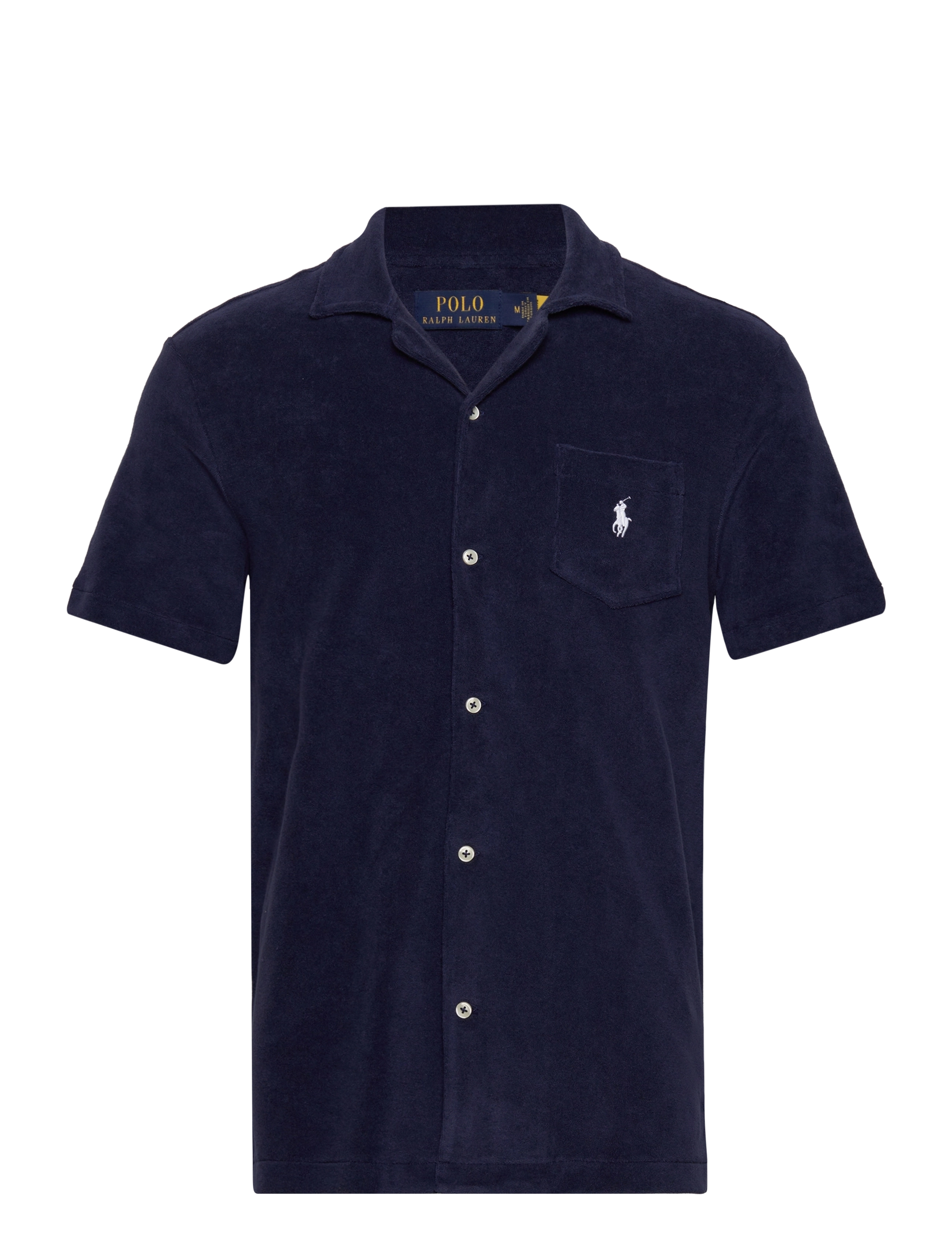 Polo Ralph Lauren Terry Camp Shirt - Skjorter - NEWPORT NAVY / navy