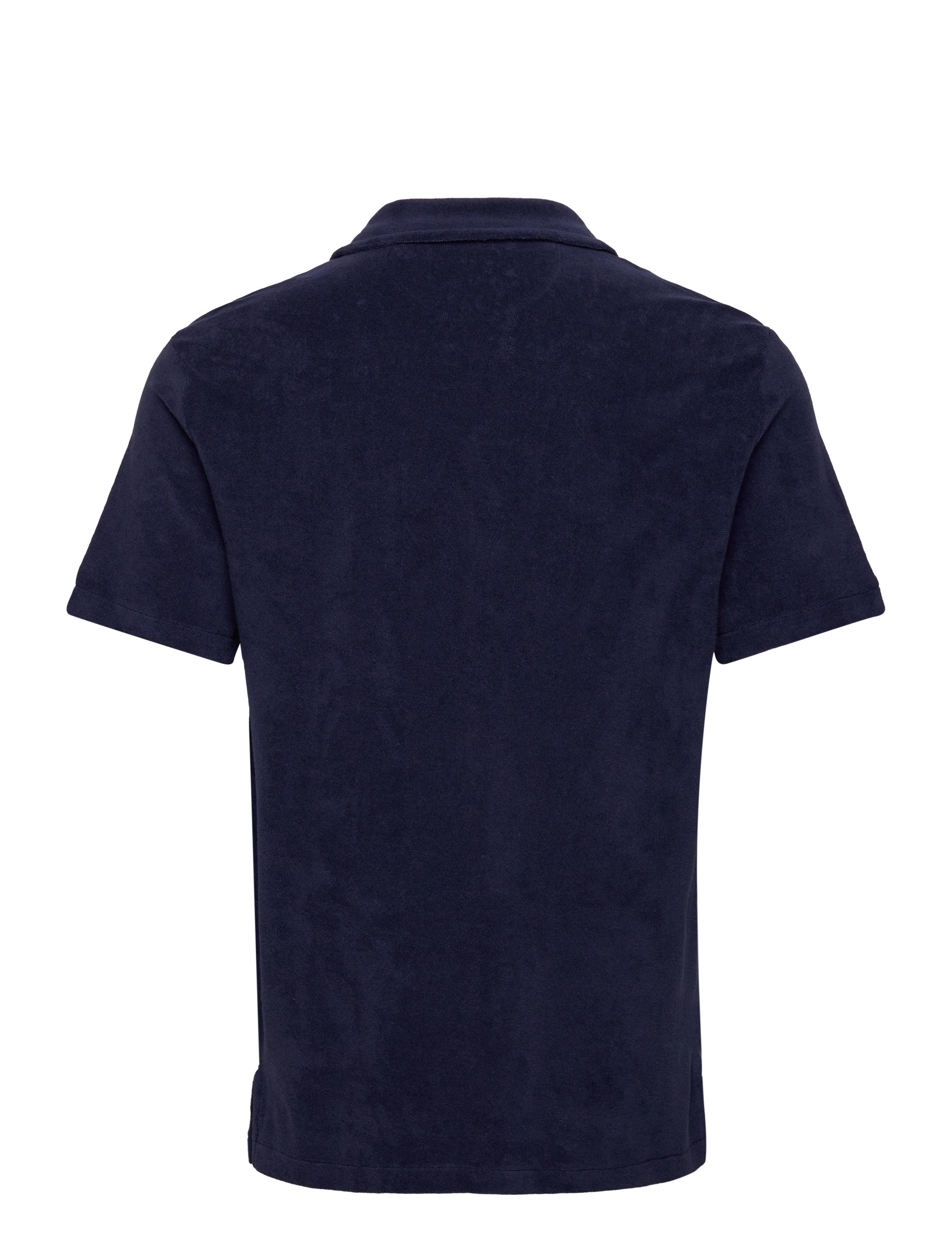 Polo Ralph Lauren - Terry Camp Shirt - kortærmede skjorter - newport navy - 2