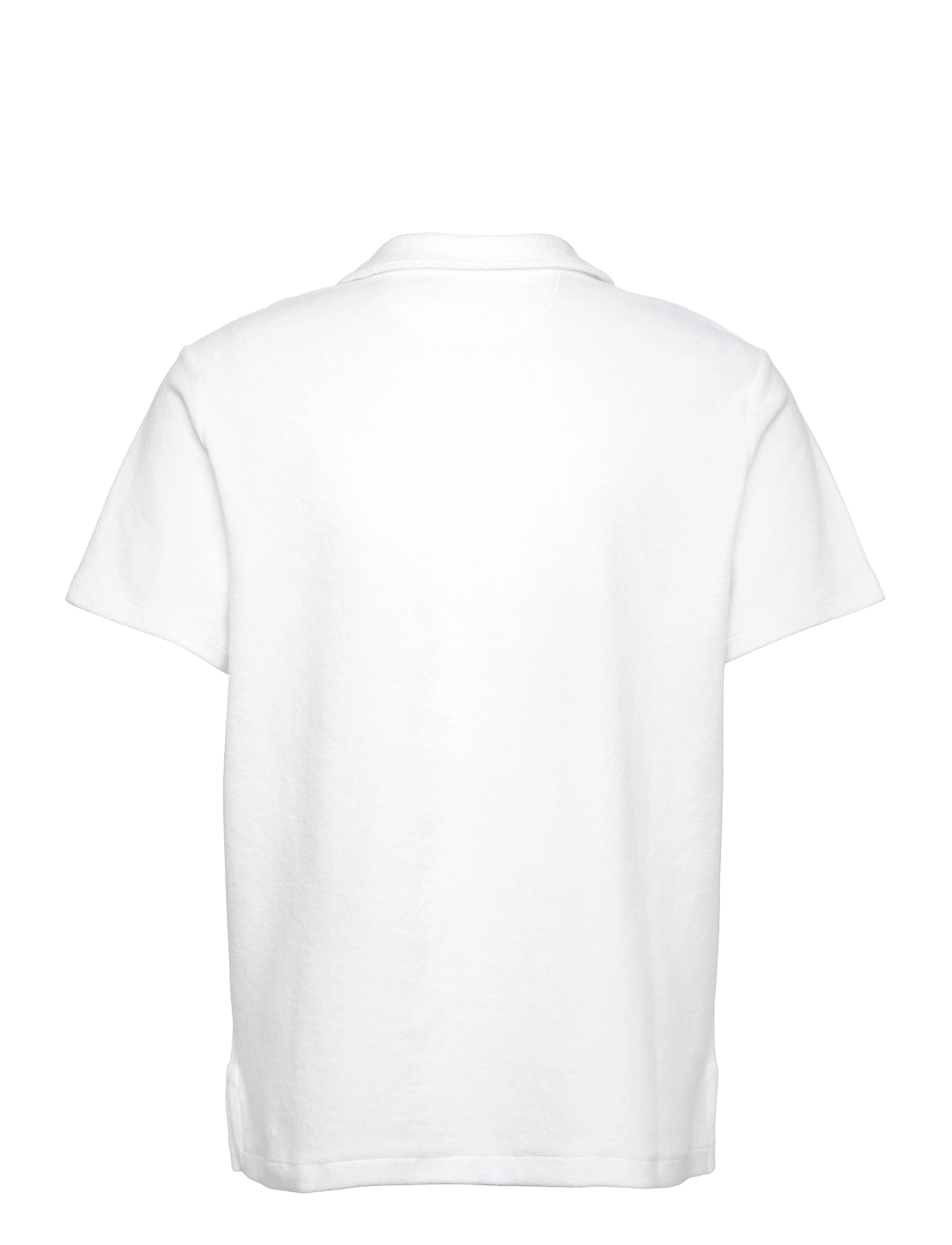 Polo Ralph Lauren - Terry Camp Shirt - kortærmede skjorter - white - 2