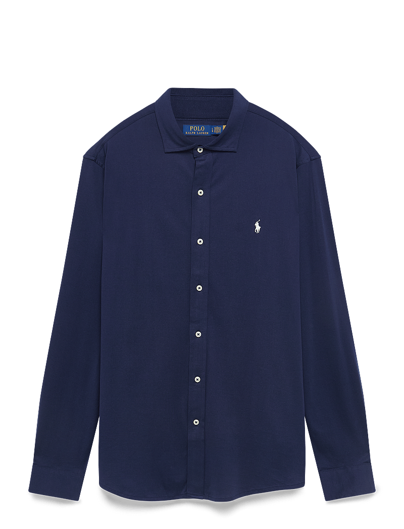 Polo Ralph Lauren - Jersey Spread-Collar Shirt - basic skjorter - cruise navy/c1730 - 2