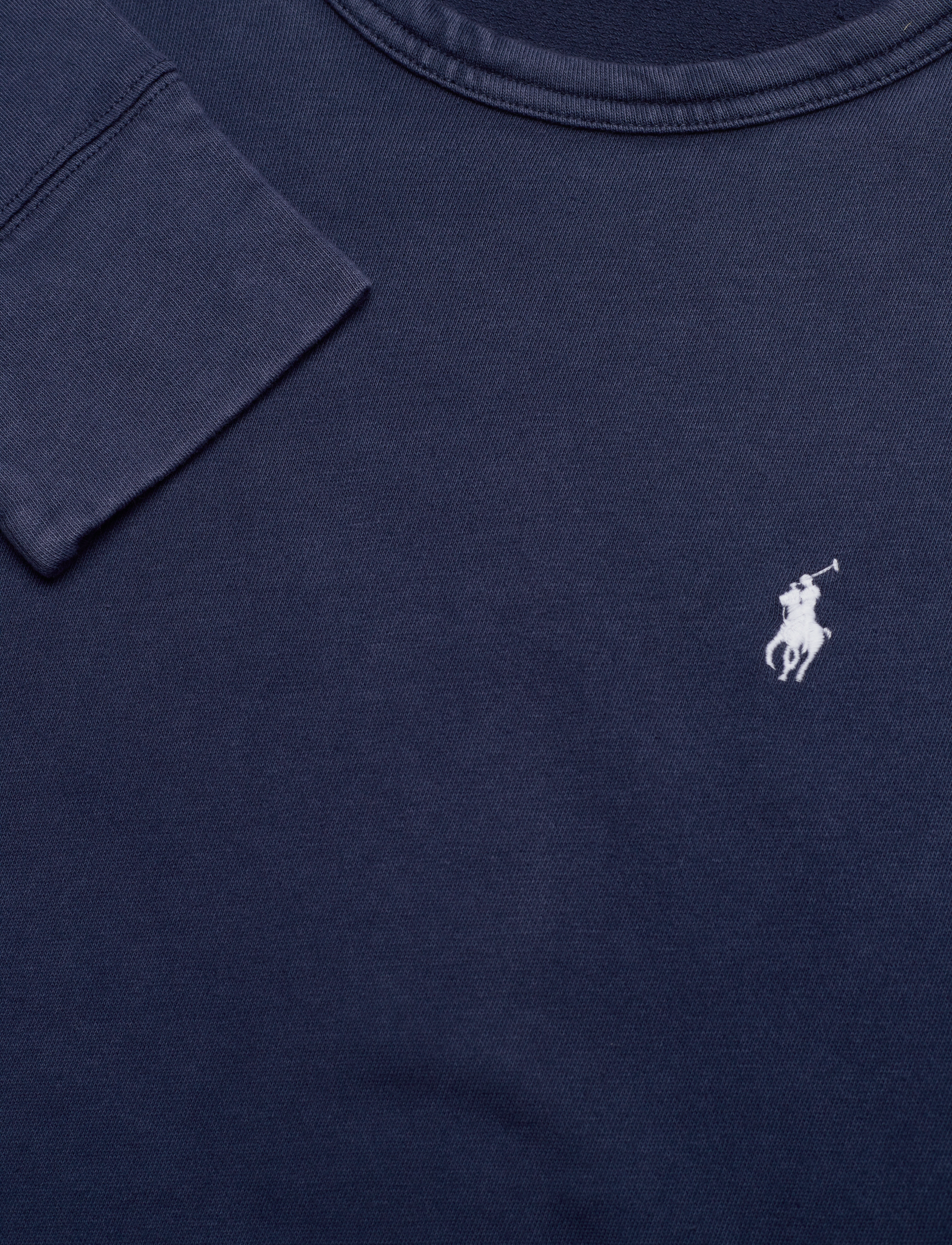 Polo Ralph Lauren - Spa Terry Sweatshirt - vacation essentials - newport navy - 3
