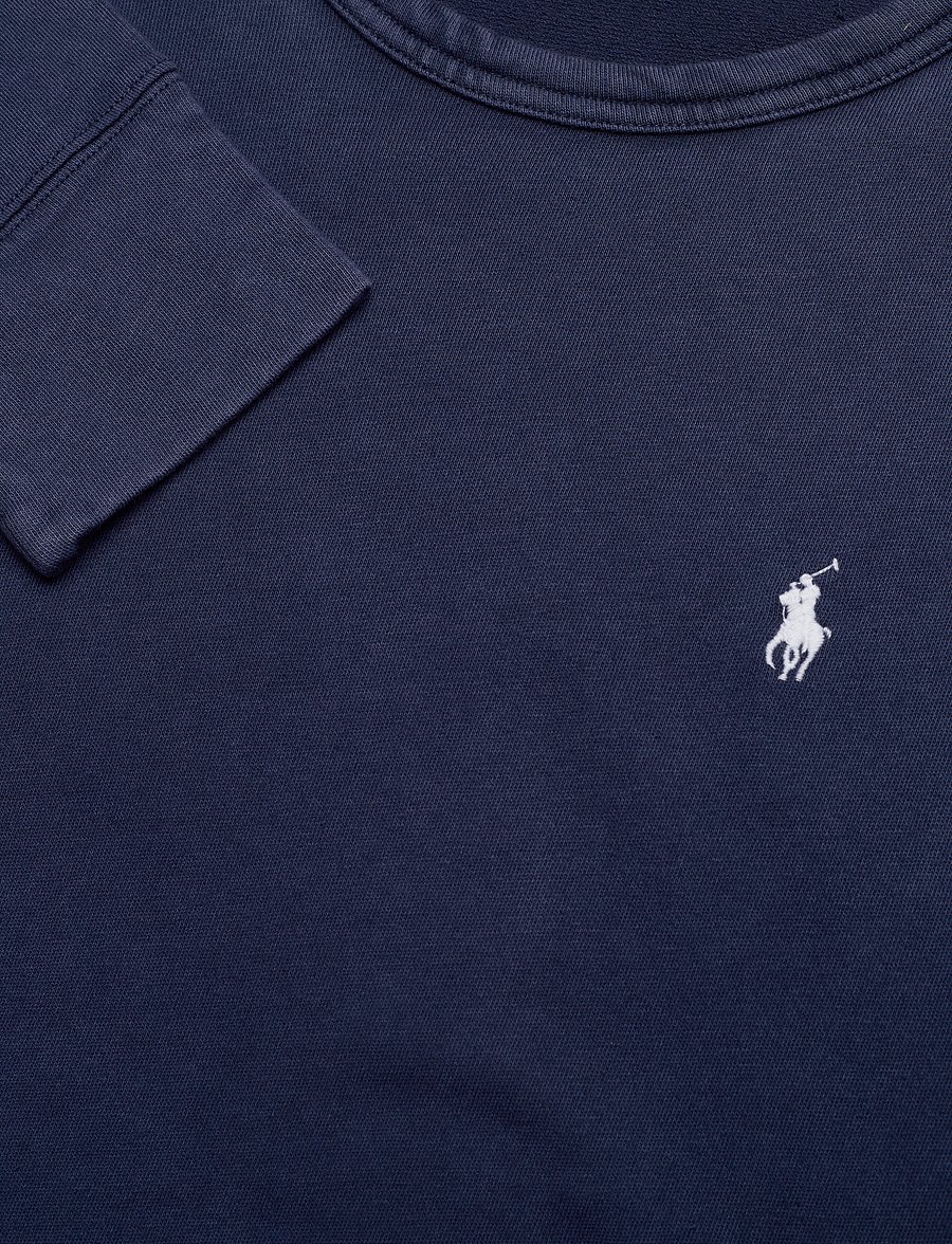 Polo Ralph Lauren - Spa Terry Sweatshirt - vacation essentials - newport navy - 3