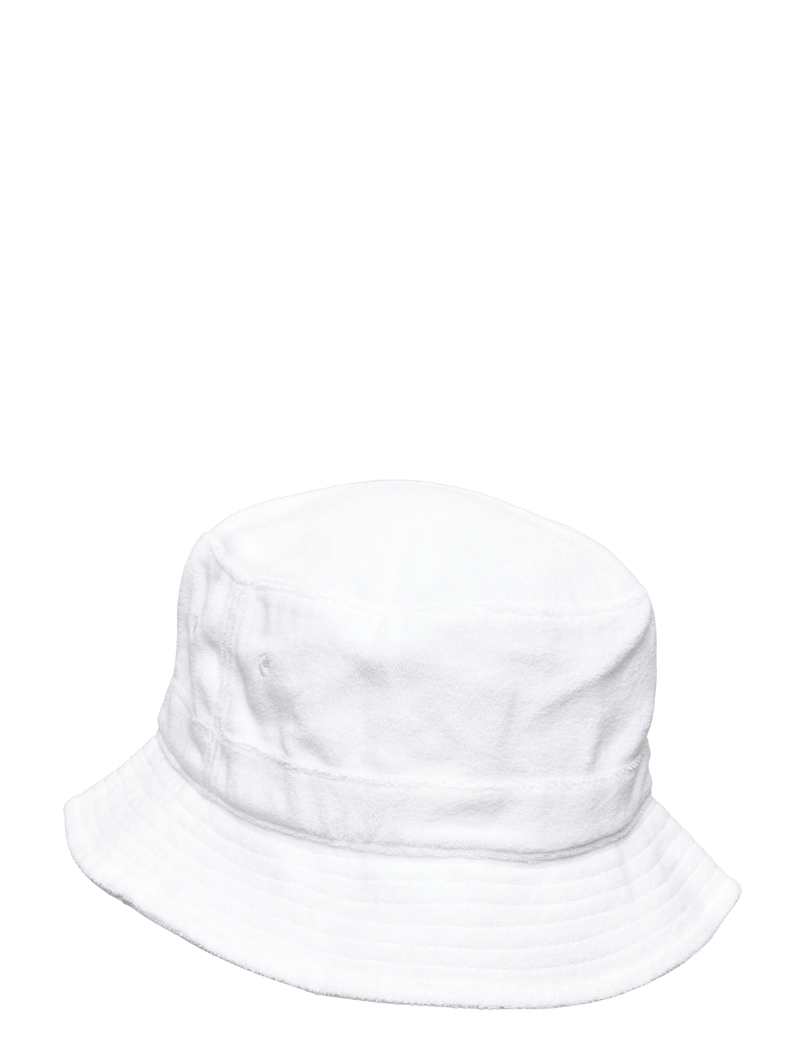 Polo Ralph Lauren - Cotton-Blend Terry Bucket Hat - white - 1