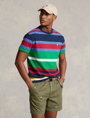 Polo Ralph Lauren - Classic Fit Striped Jersey T-Shirt - newport navy mult - 2