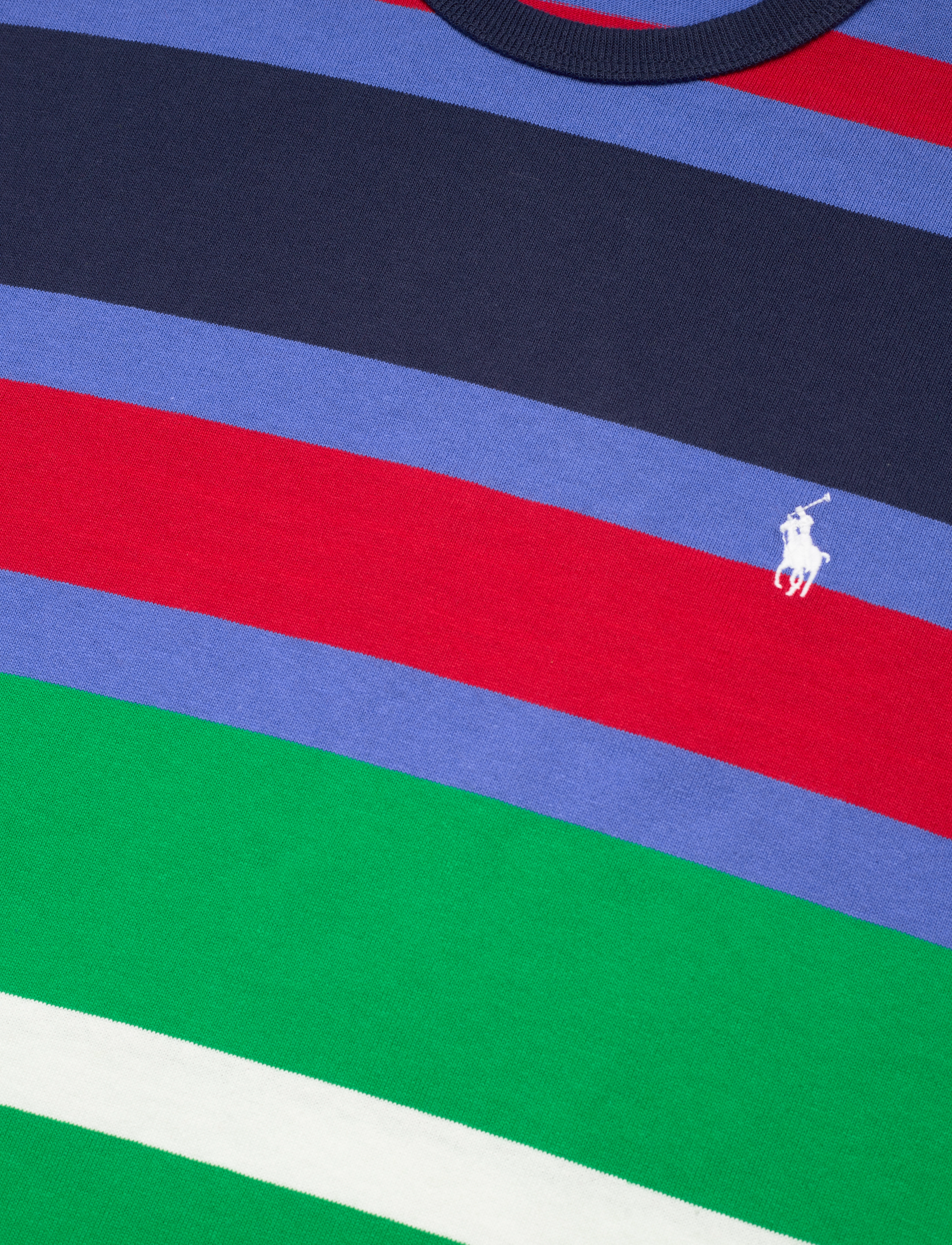 Polo Ralph Lauren - Classic Fit Striped Jersey T-Shirt - newport navy mult - 3