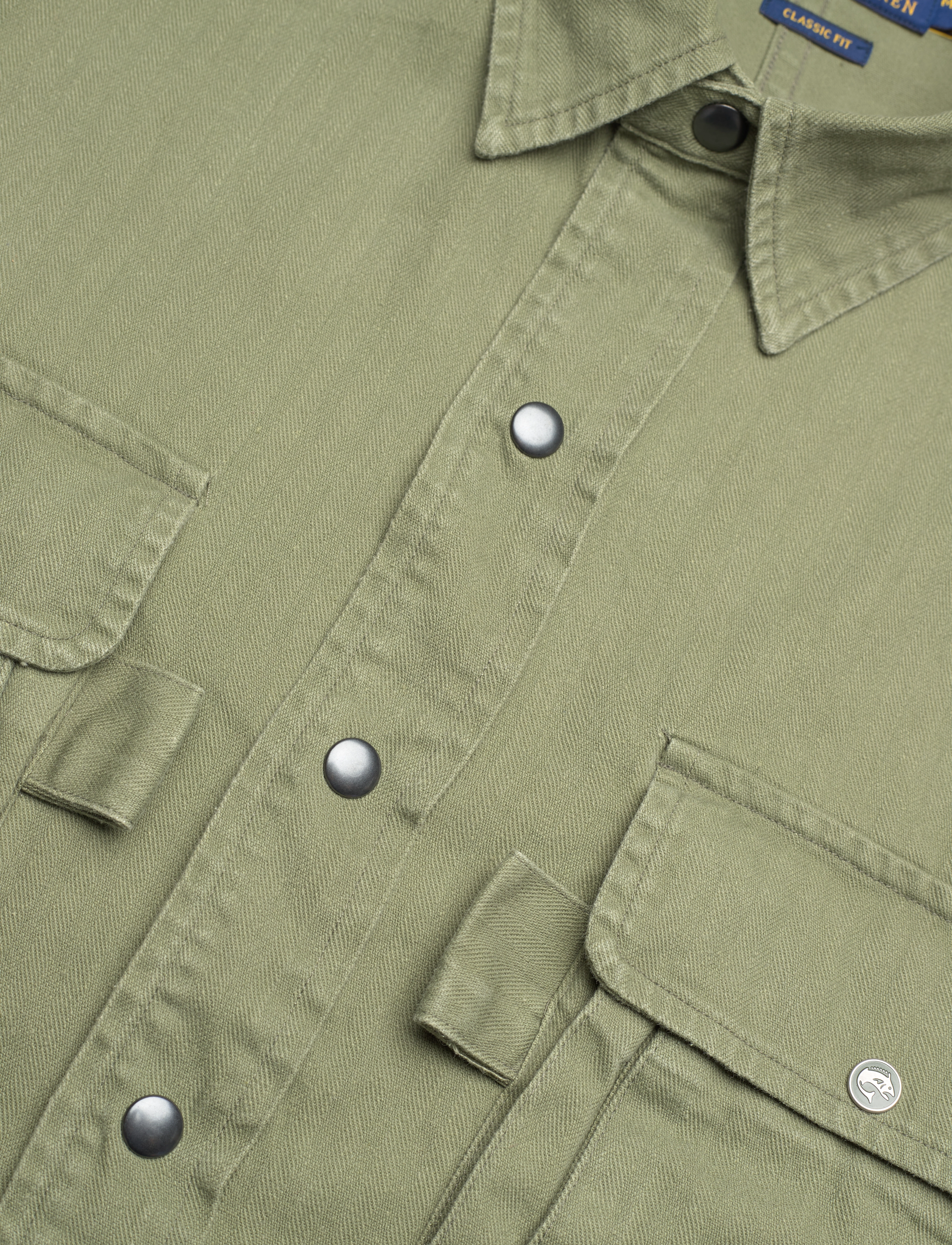 Polo Ralph Lauren - HERRINGBONE-CLVRWS - 5960 olive herrin - 3
