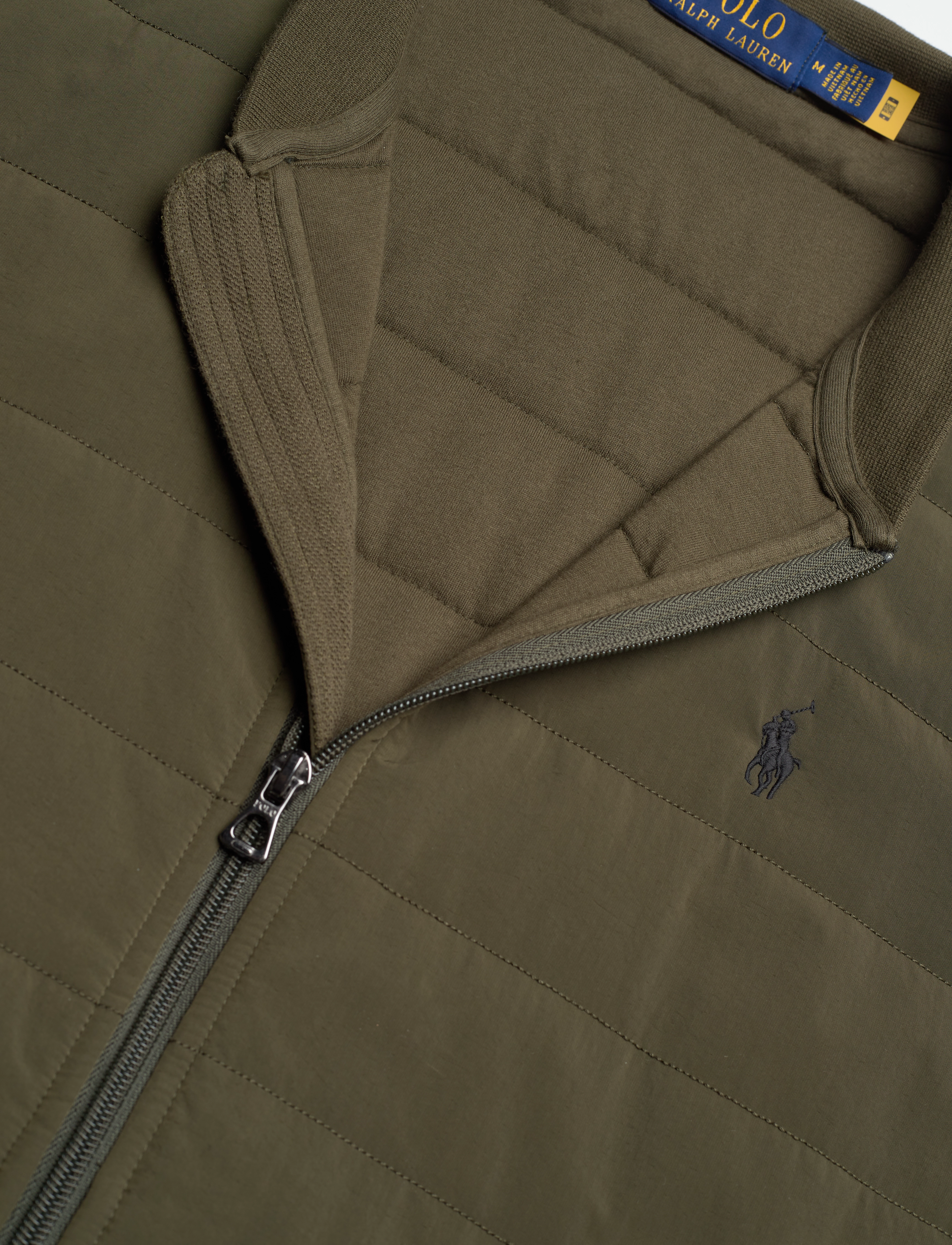 Polo Ralph Lauren - 32/1 DBL KNIT JACQ-LSL-FUZ - armadillo/windsor - 2