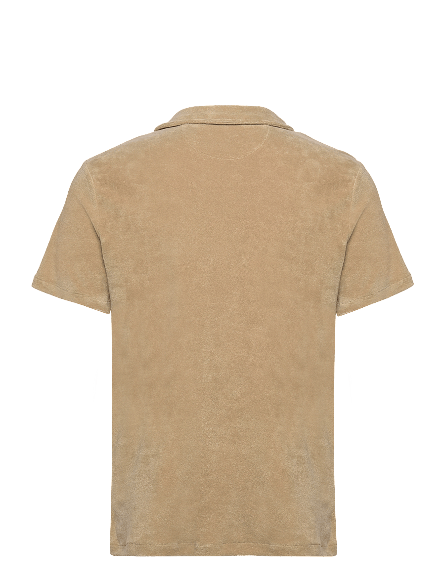 Polo Ralph Lauren - Custom Slim Fit Terry Polo Shirt - coastal beige - 1