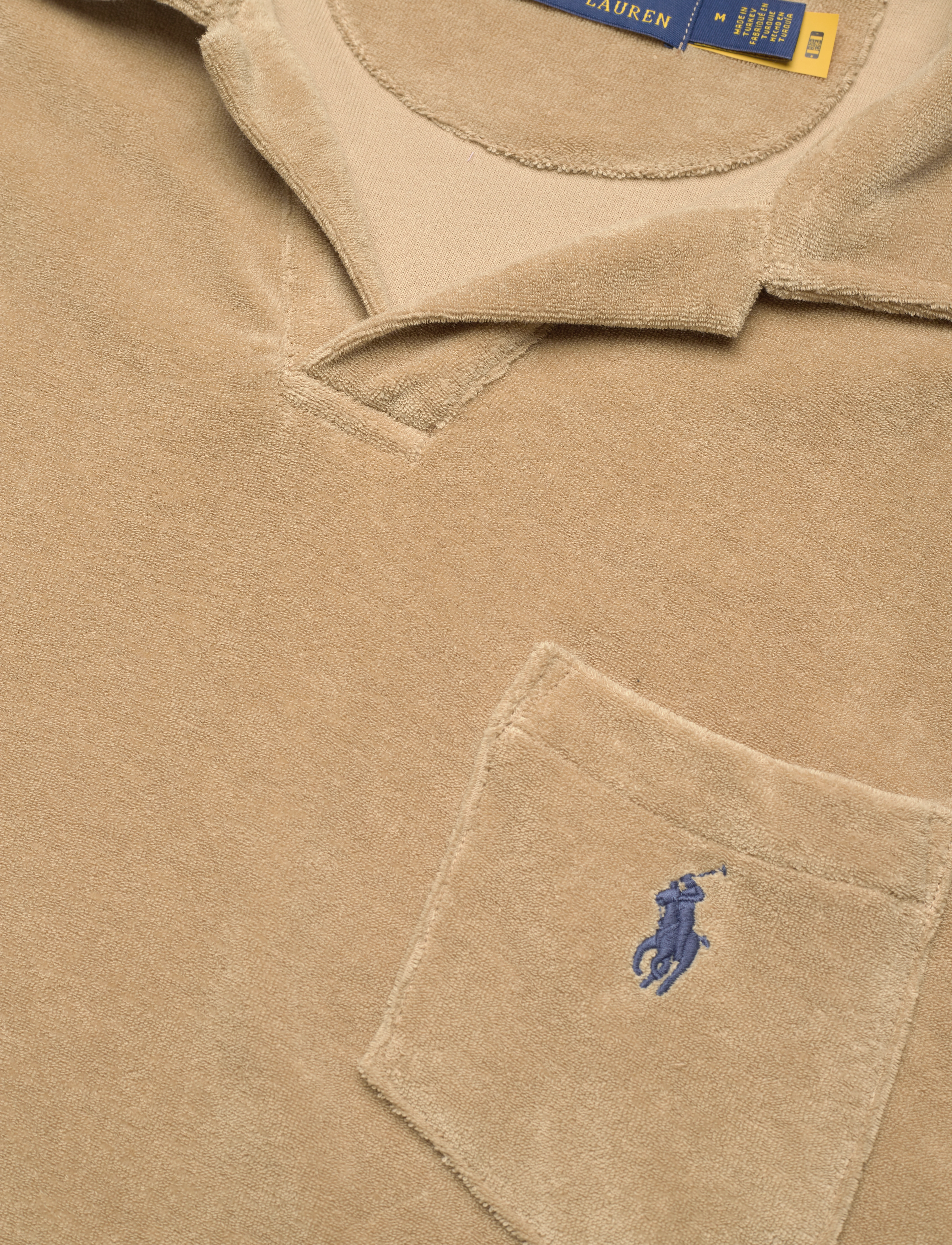 Polo Ralph Lauren - Custom Slim Fit Terry Polo Shirt - coastal beige - 2