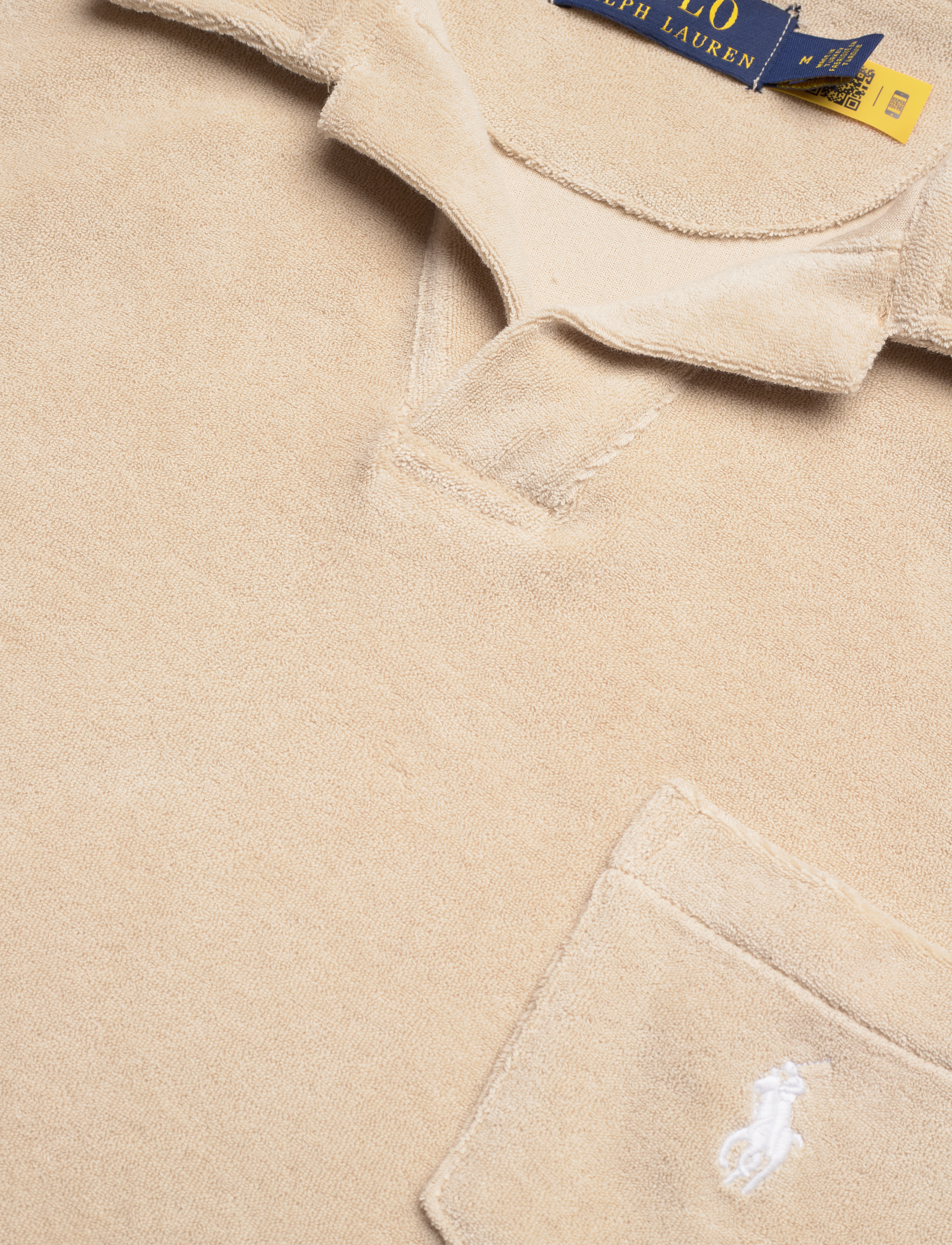 Polo Ralph Lauren - Custom Slim Fit Terry Polo Shirt - spring beige - 2