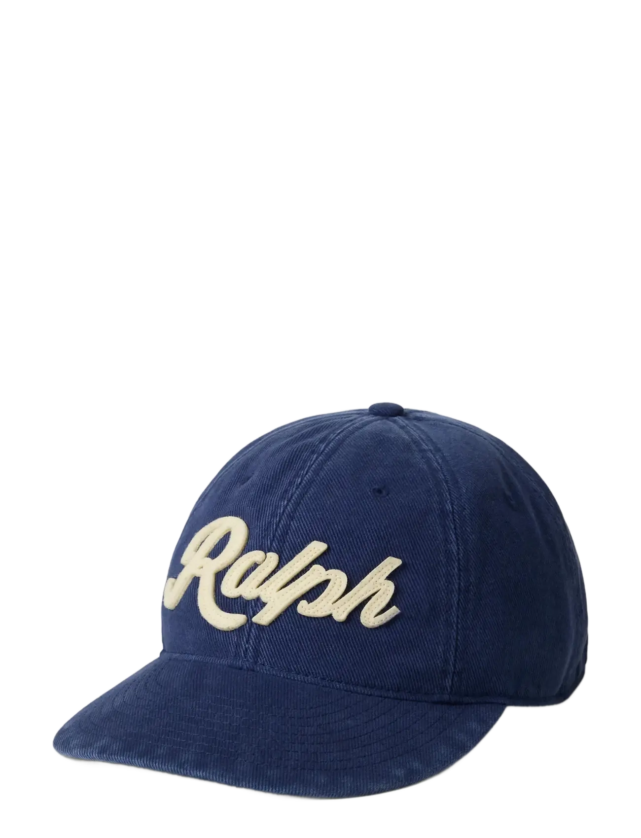 Appliquéd Twill Ball Cap - NEWPORT NAVY