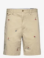 STRAIGHT FIT BEDFORD SHORT - TALLOW CREAM W/NA