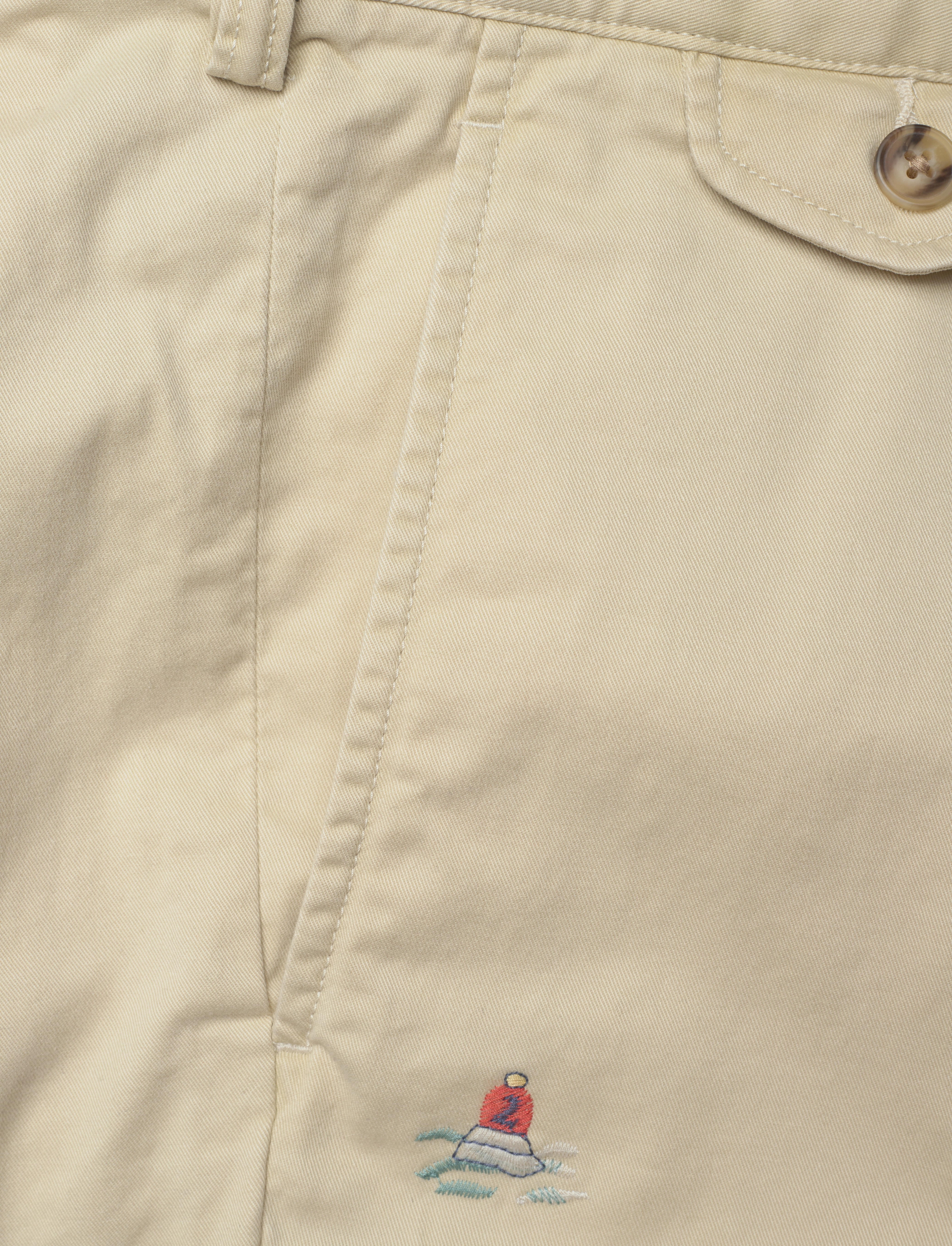 Polo Ralph Lauren - STRAIGHT FIT BEDFORD SHORT - tallow cream w/na - 2