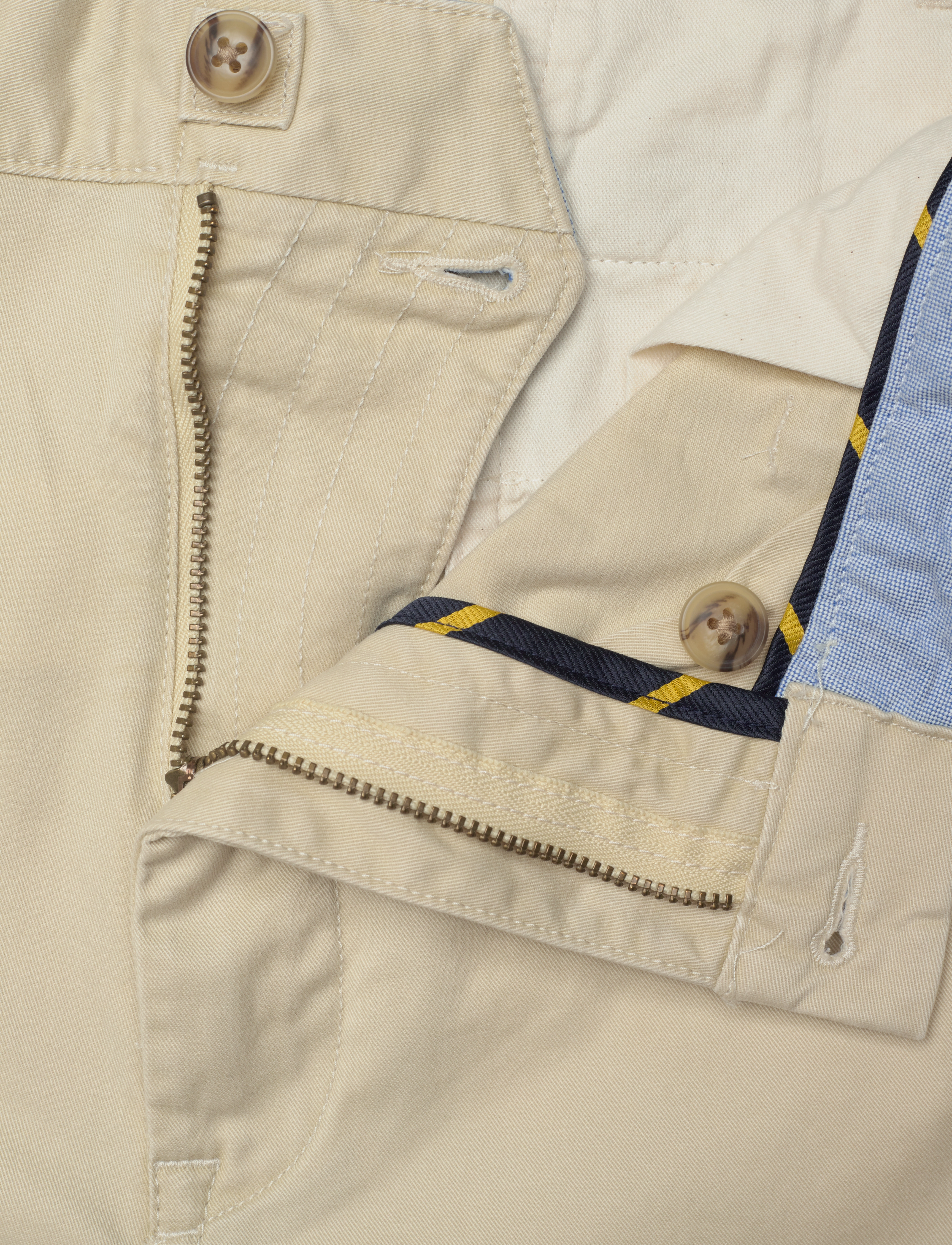 Polo Ralph Lauren - STRAIGHT FIT BEDFORD SHORT - tallow cream w/na - 3