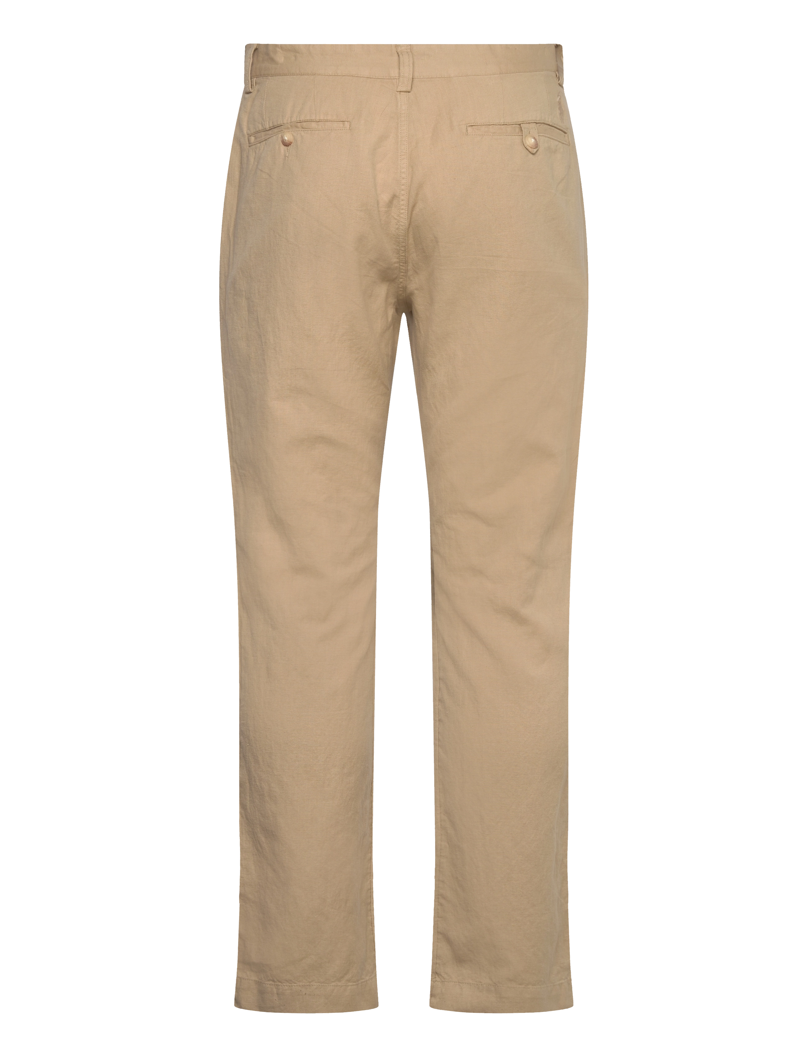 Polo Ralph Lauren - Straight Fit Linen-Cotton Pant - coastal beige - 1