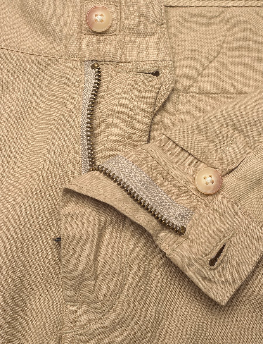 Polo Ralph Lauren - Straight Fit Linen-Cotton Pant - coastal beige - 3