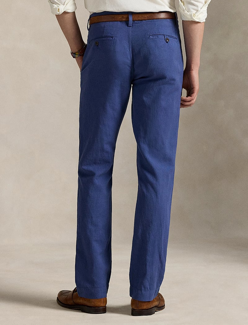 Polo Ralph Lauren - Straight Fit Linen-Cotton Pant - linen trousers - old royal - 2