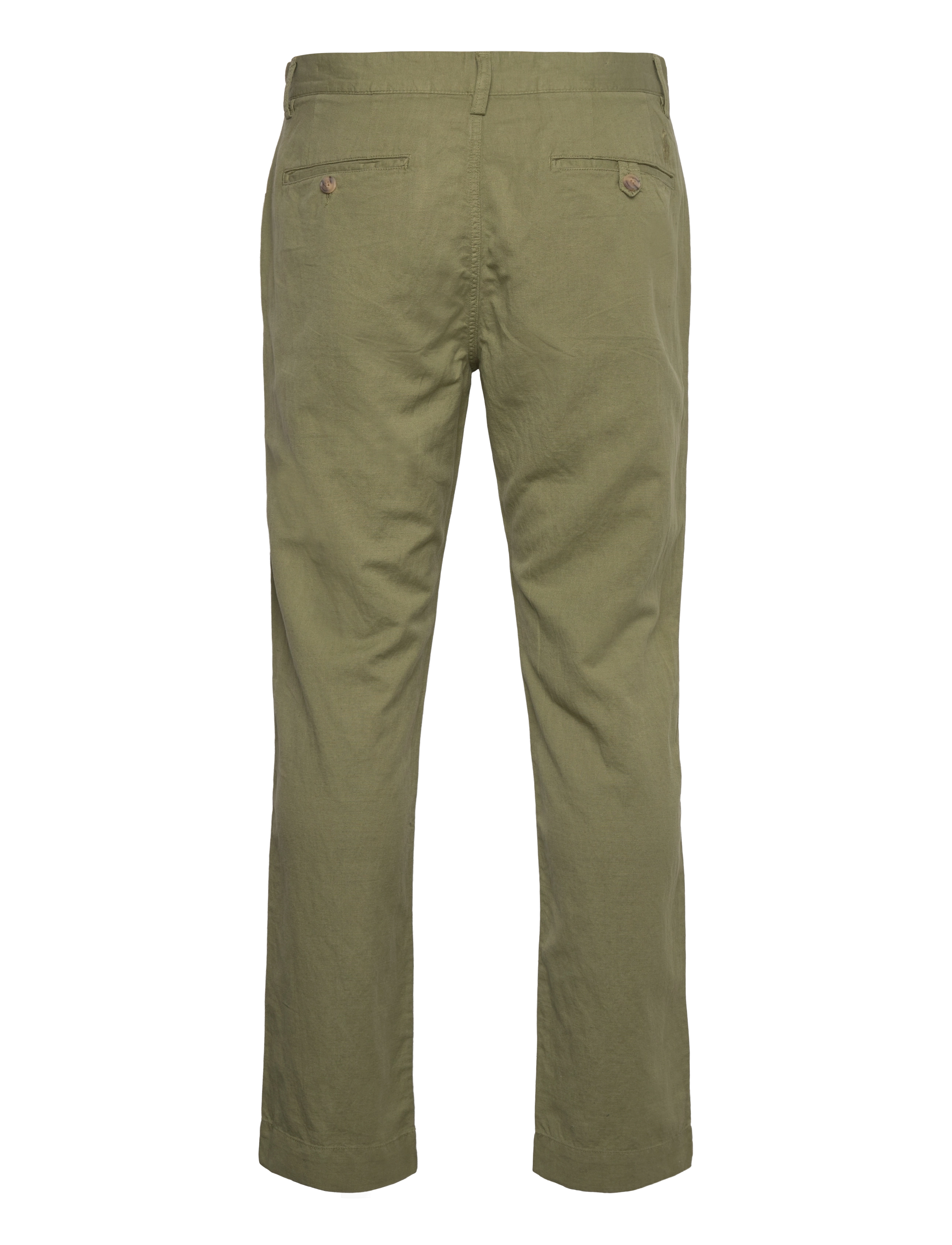 Polo Ralph Lauren - Straight Fit Linen-Cotton Pant - tree green - 1