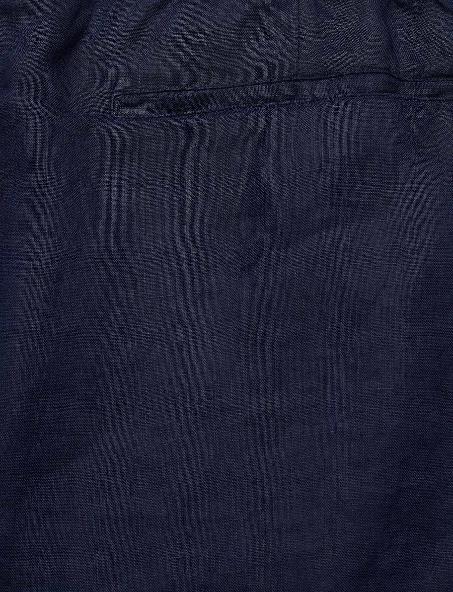 Polo Ralph Lauren - 6-Inch Polo Prepster Linen Short - newport navy - 5