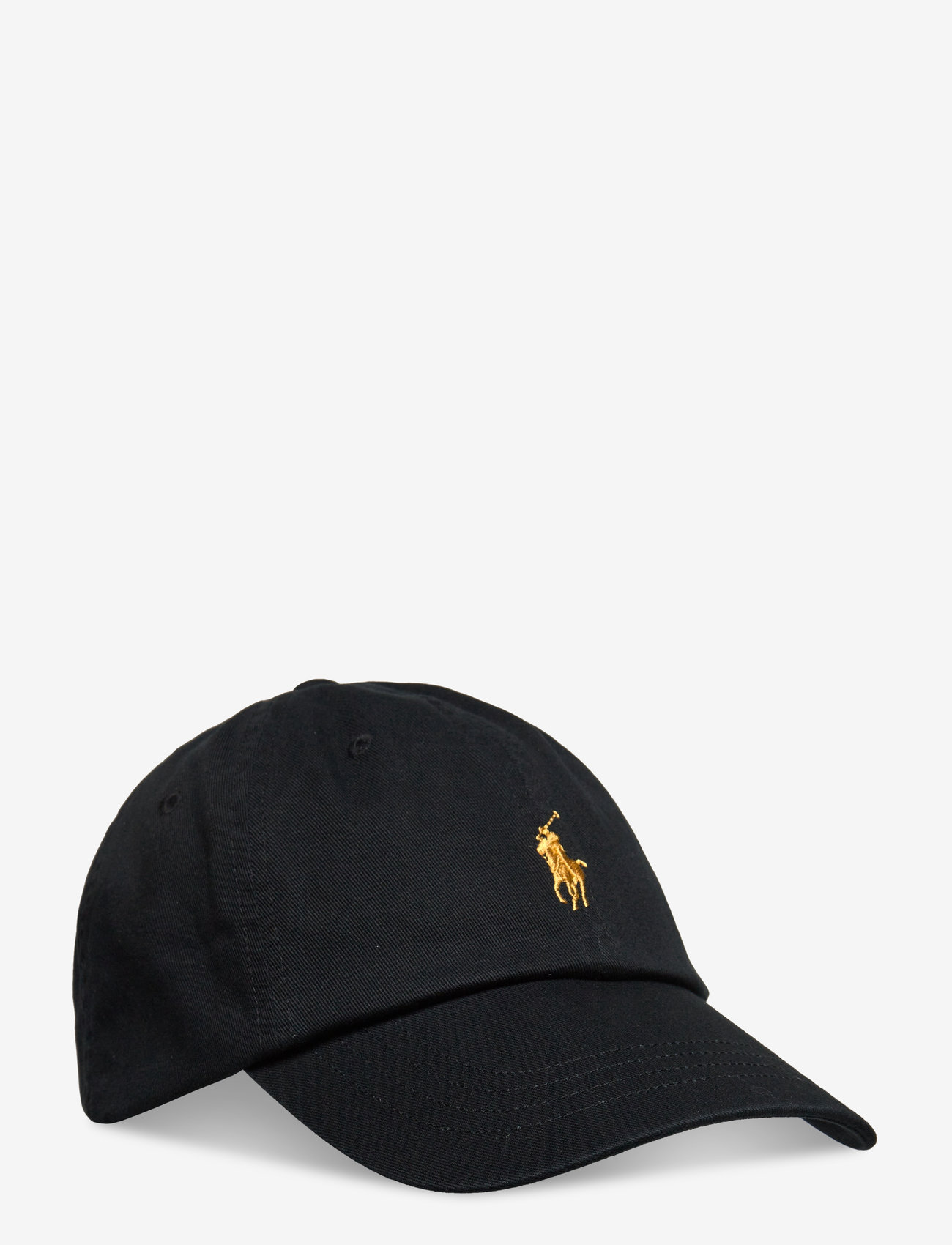 Polo Ralph Lauren - Cotton Twill Ball Cap - kappen - polo black w/gold - 0