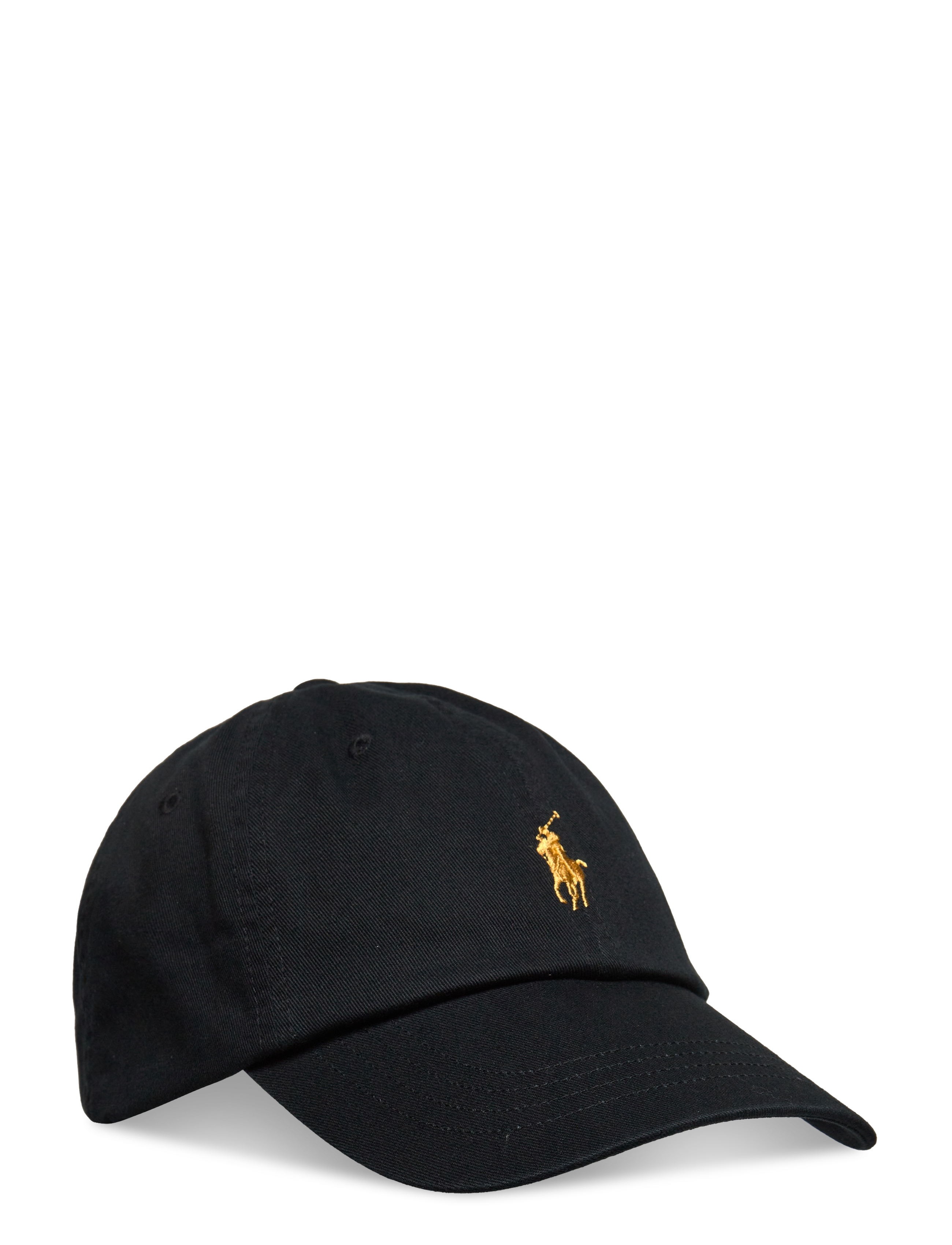 Polo Ralph Lauren Cotton Twill Ball Cap - Accessoires - POLO BLACK W/GOLD / black