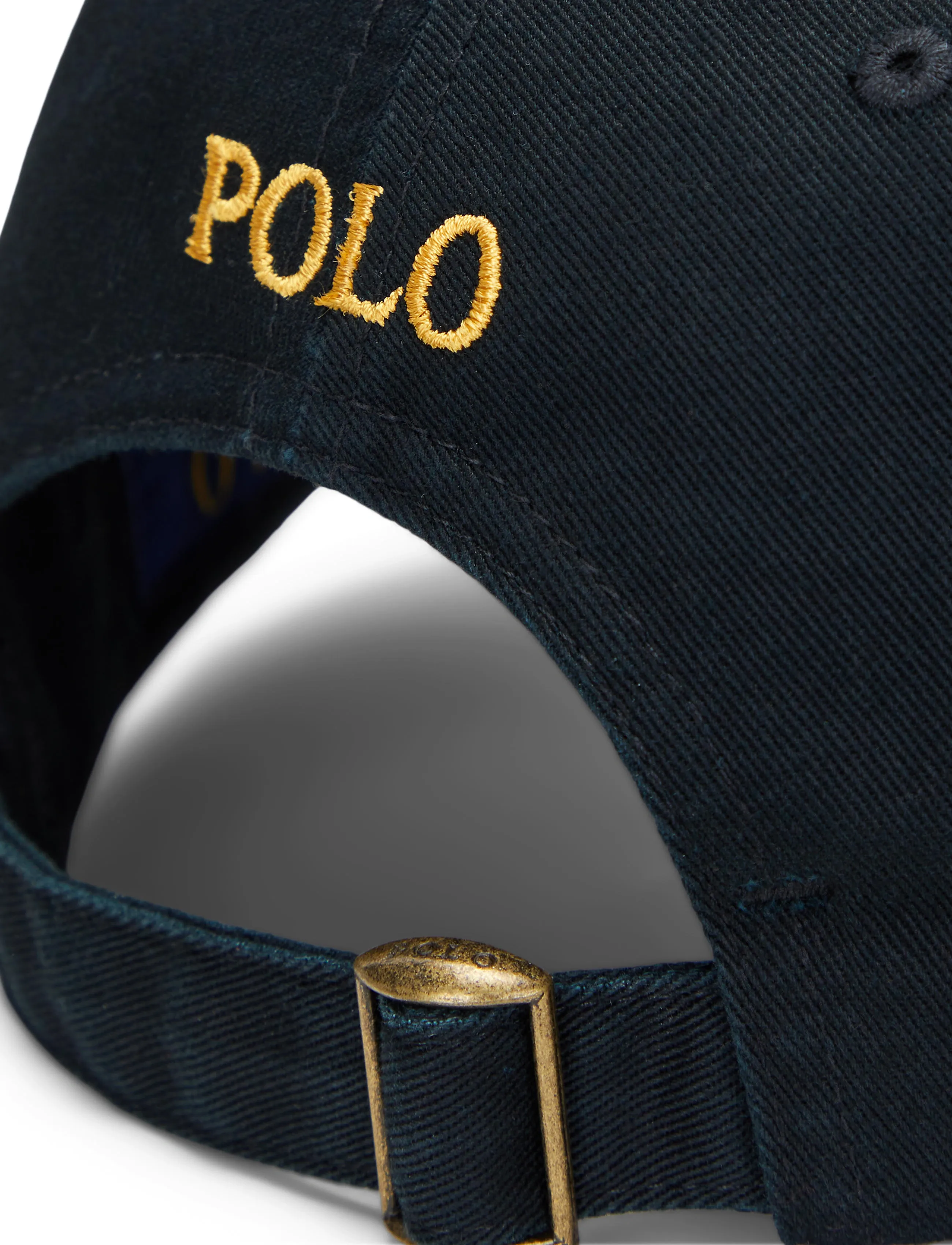 Polo Ralph Lauren - Cotton Twill Ball Cap - kappen - polo black w/gold - 2