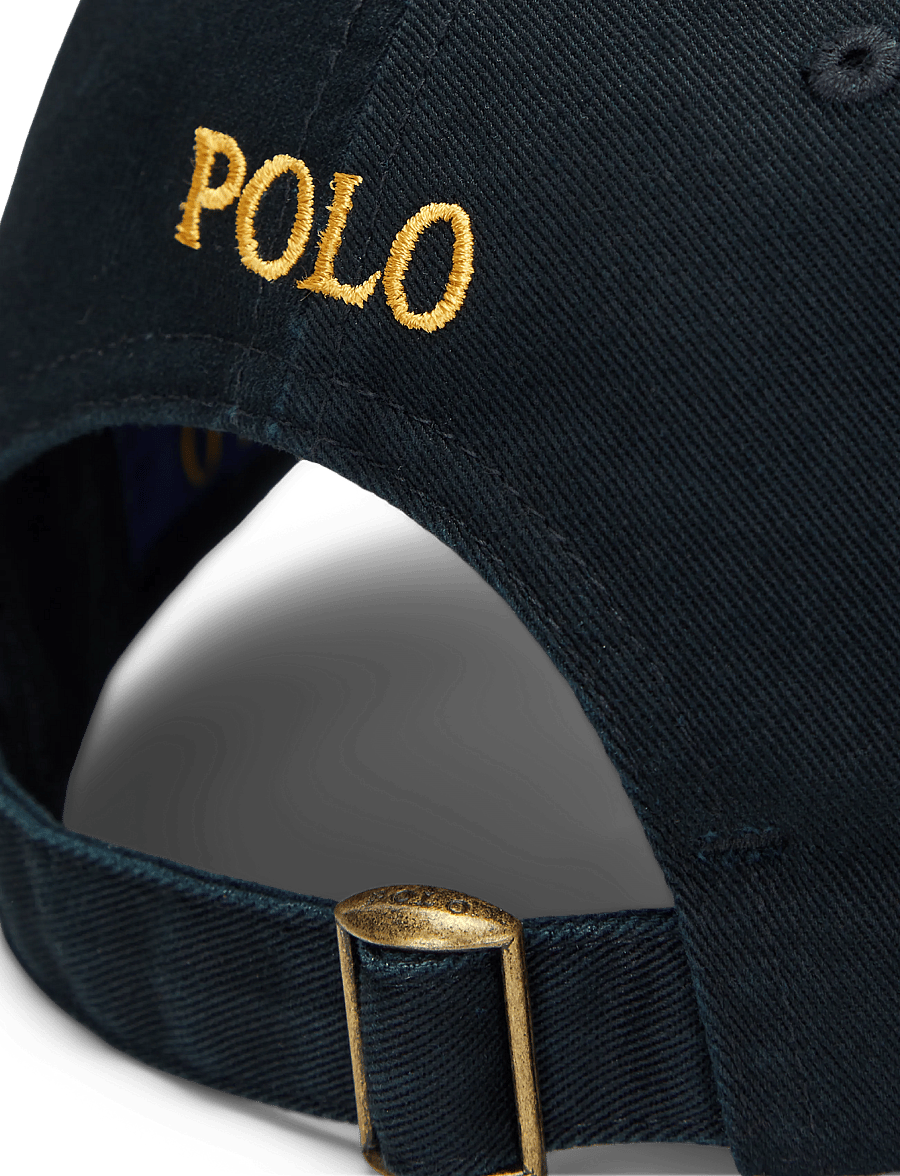 Polo Ralph Lauren - CLASSIC SPORT CAP - nokamütsid - polo black w/gold - 2