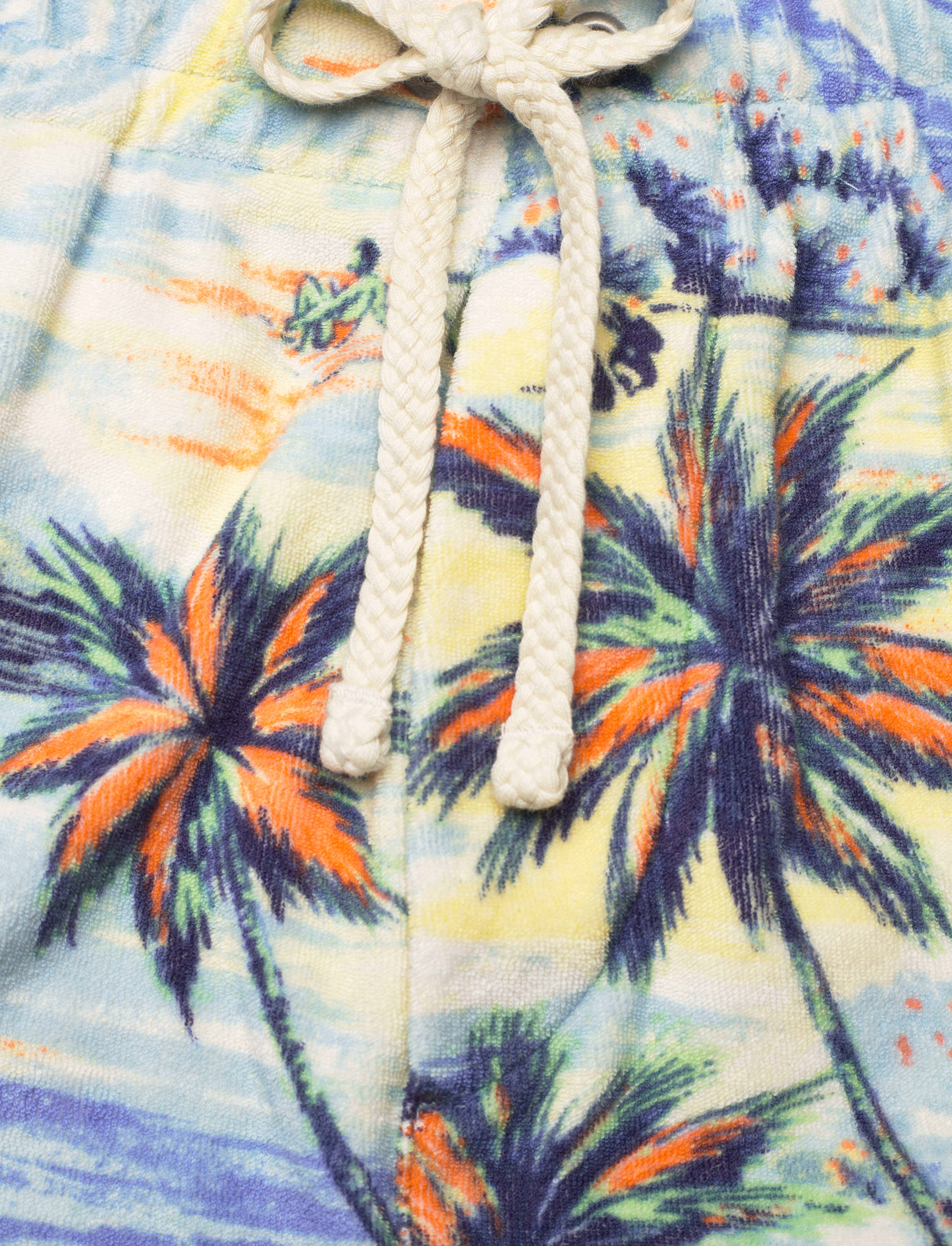 Polo Ralph Lauren - 9-Inch Tropical-Print Terry Short - hawaiian beach ba - 3