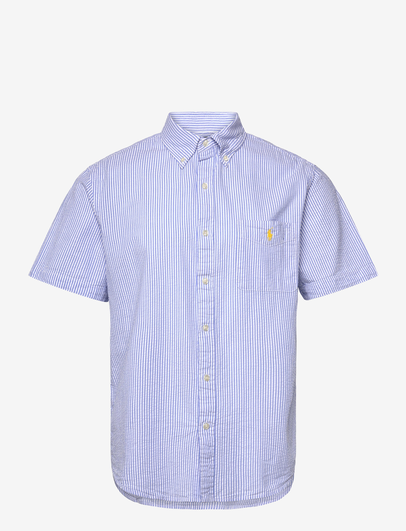 Polo Ralph Lauren - Custom Fit Seersucker Shirt - basic skjortor - 2604a blue/white - 0