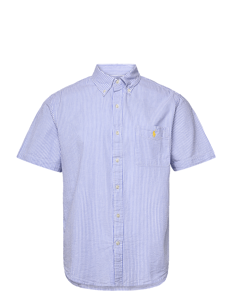 Polo Ralph Lauren - Custom Fit Seersucker Shirt - basic skjortor - 2604a blue/white - 0