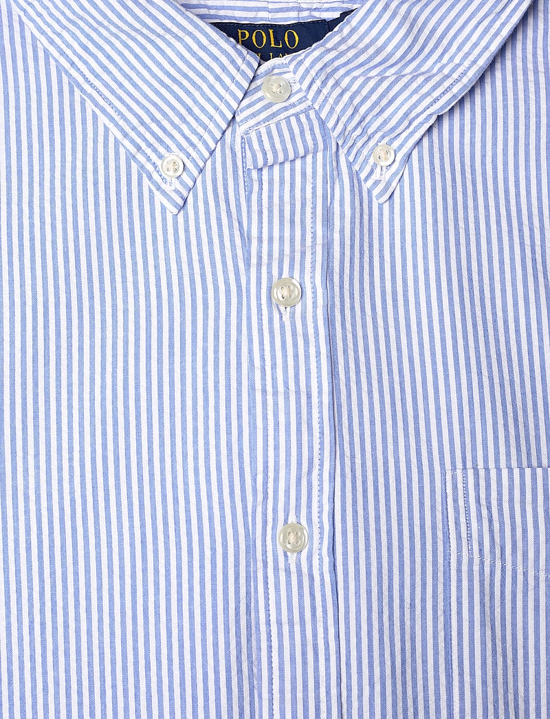 Polo Ralph Lauren - Custom Fit Seersucker Shirt - basic skjortor - 2604a blue/white - 2