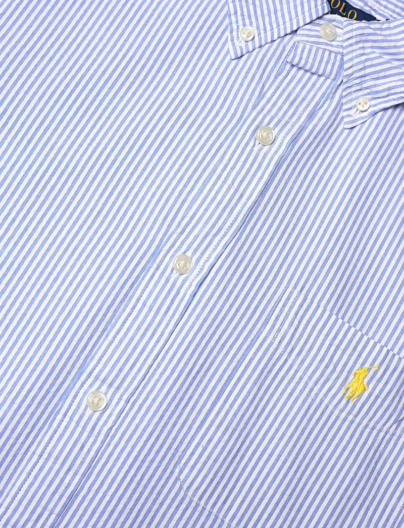 Polo Ralph Lauren - Custom Fit Seersucker Shirt - basic skjortor - 2604a blue/white - 3