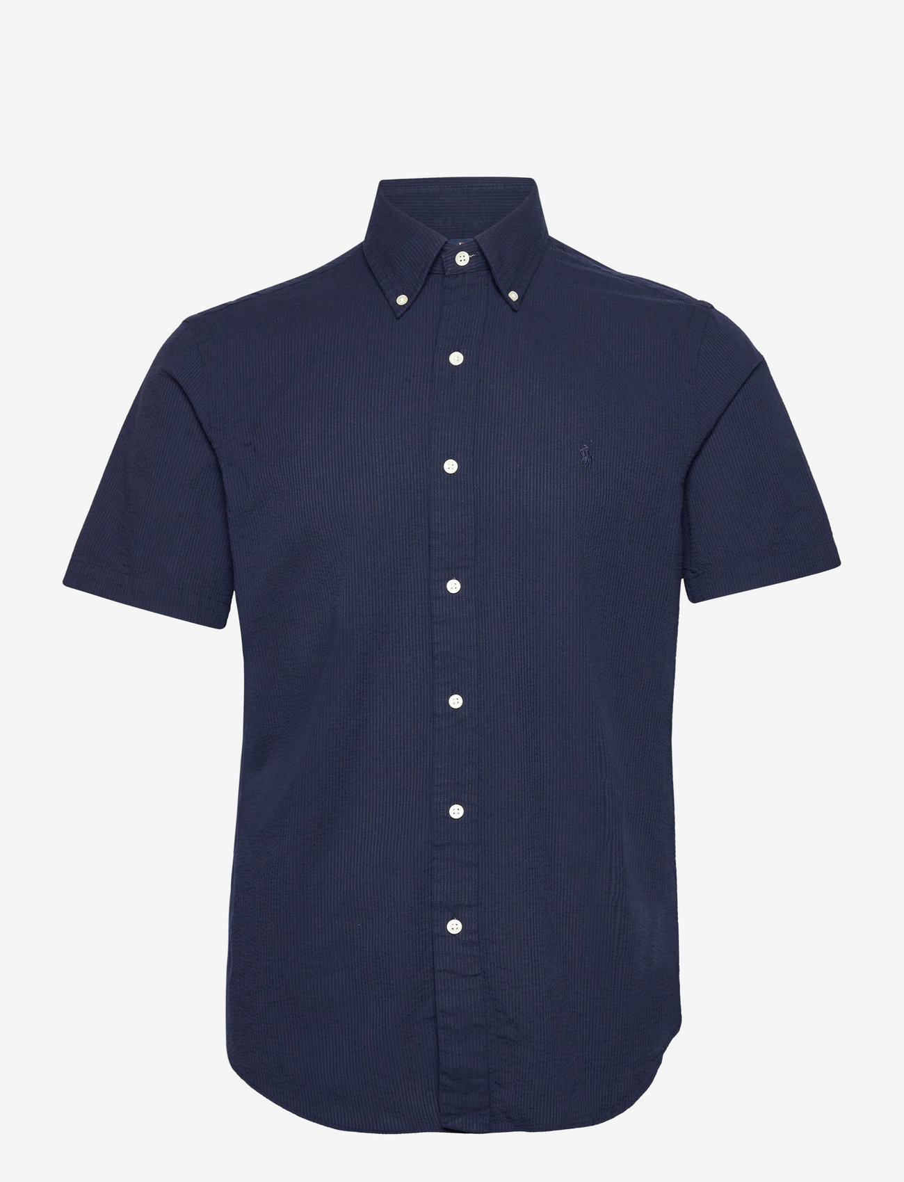 Polo Ralph Lauren - Custom Fit Seersucker Shirt - basic skjortor - astoria navy - 1