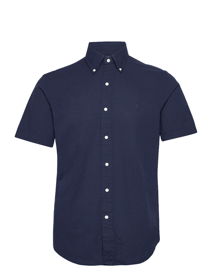 Polo Ralph Lauren - 40/1 SEERSUCKER-CUBDPPCSSS - kurzarmhemden - astoria navy - 1