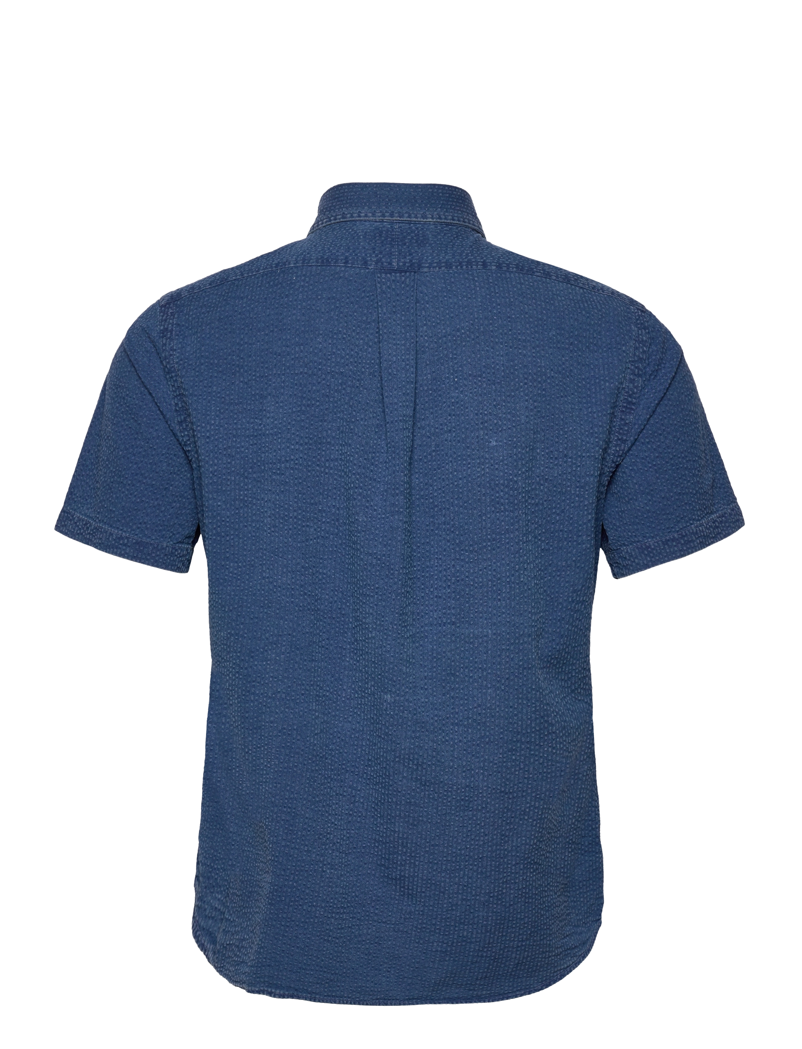 Polo Ralph Lauren - 40/1 SEERSUCKER-CUBDPPCSSS - kurzarmhemden - dark indigo - 2