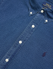 Polo Ralph Lauren - Custom Fit Seersucker Shirt - kurzarmhemden - dark indigo - 4