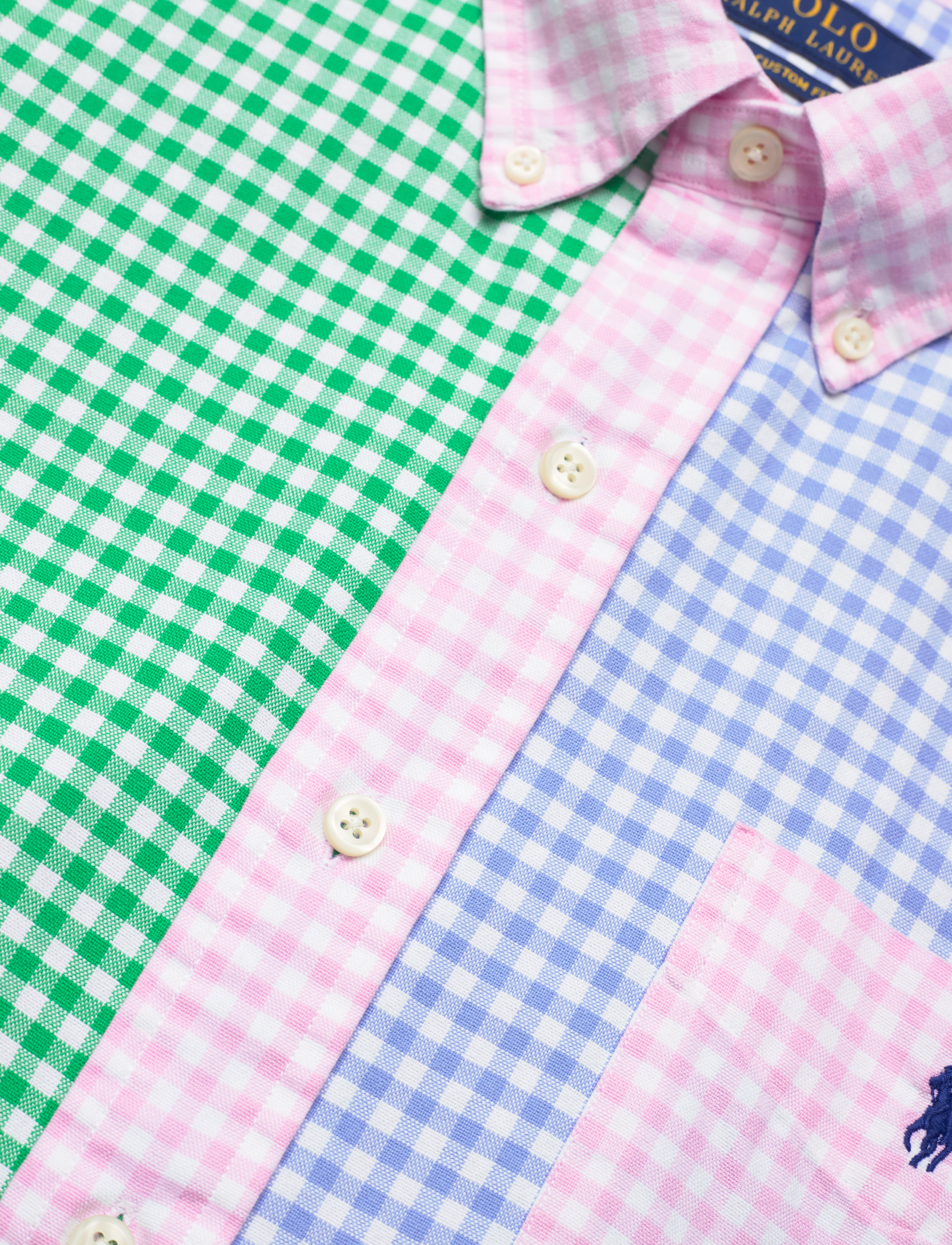 Polo Ralph Lauren - 40/1 LW YD OXFORD-CUBDPPPKTSS - 5967 gingham funs - 3