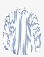 Custom Fit Striped Oxford Shirt - 5149A BLUE/WHITE
