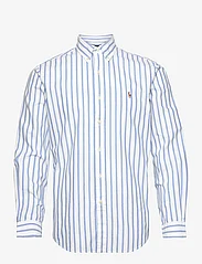 Polo Ralph Lauren - Custom Fit Striped Oxford Shirt - oxford shirts - 5149a blue/white - 0