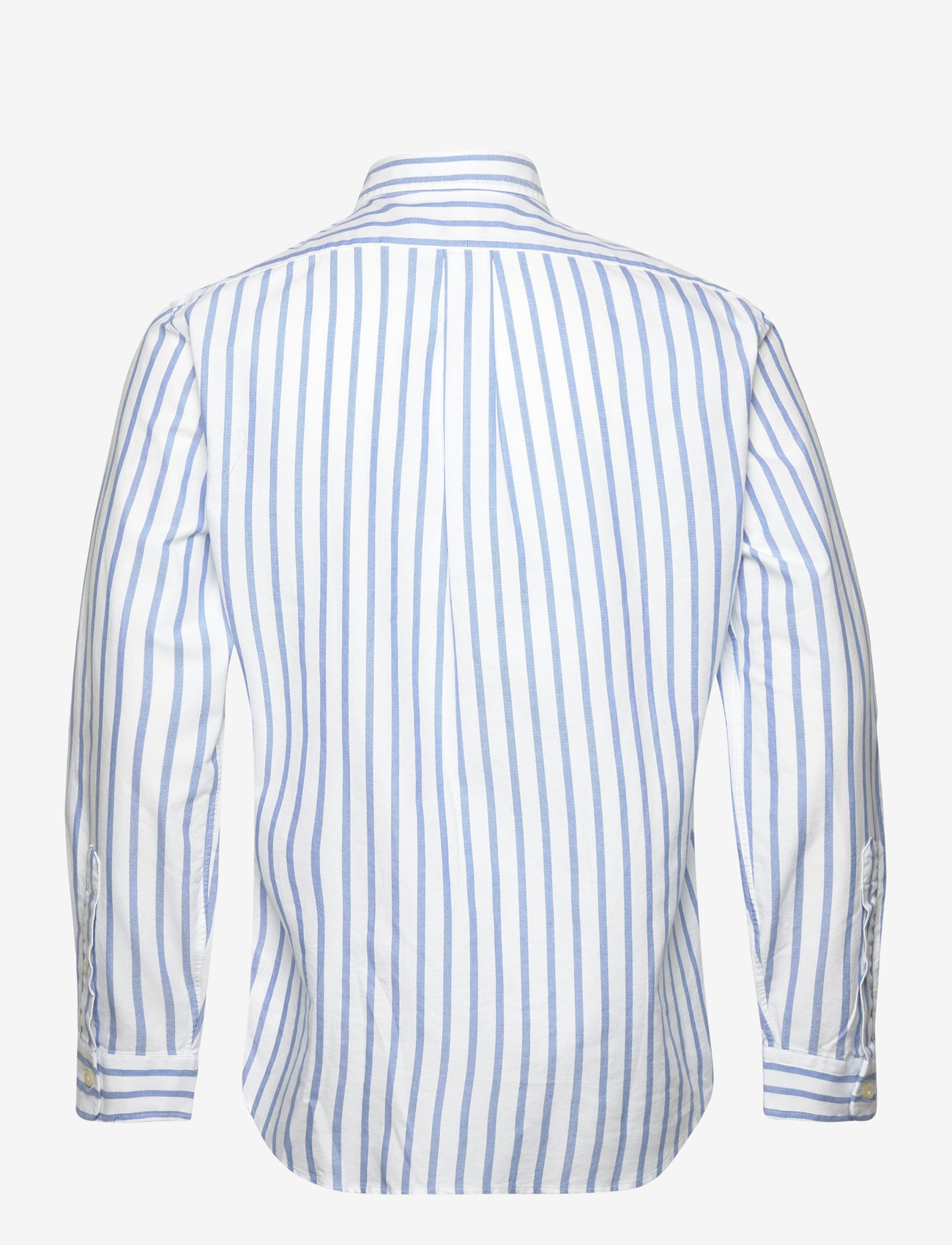 Polo Ralph Lauren - Custom Fit Striped Oxford Shirt - oxford skjorter - 5149a blue/white - 2