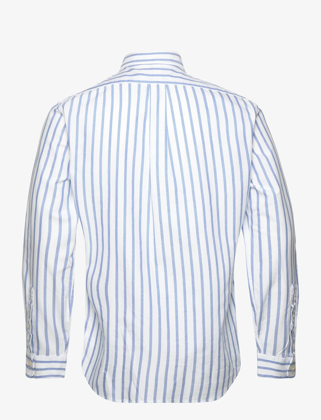 Polo Ralph Lauren - Custom Fit Striped Oxford Shirt - oxford shirts - 5149a blue/white - 1