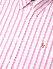 Polo Ralph Lauren - Custom Fit Striped Oxford Shirt - oxford-skjortor - 5149b pink/white - 3
