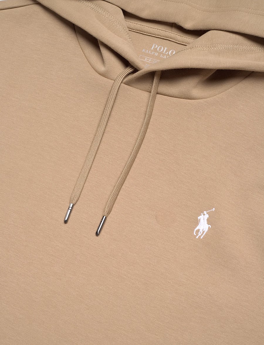 Polo Ralph Lauren - 30/1 DOUBLE KNT CVC-LSL-SWS - hoodies - surrey tan/c1730 - 2