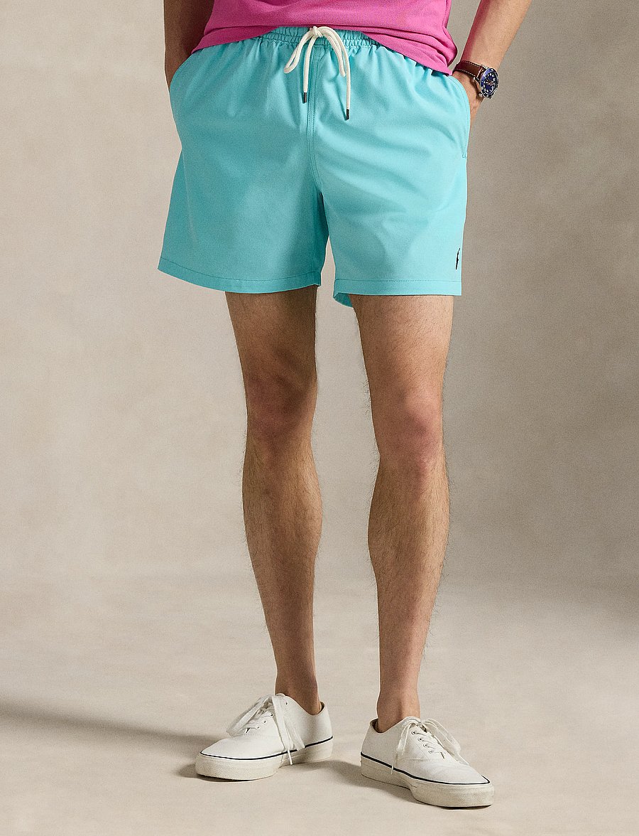 Polo Ralph Lauren - 5.75-Inch Traveler Classic Swim Trunk - badeshorts - hammond blue - 4
