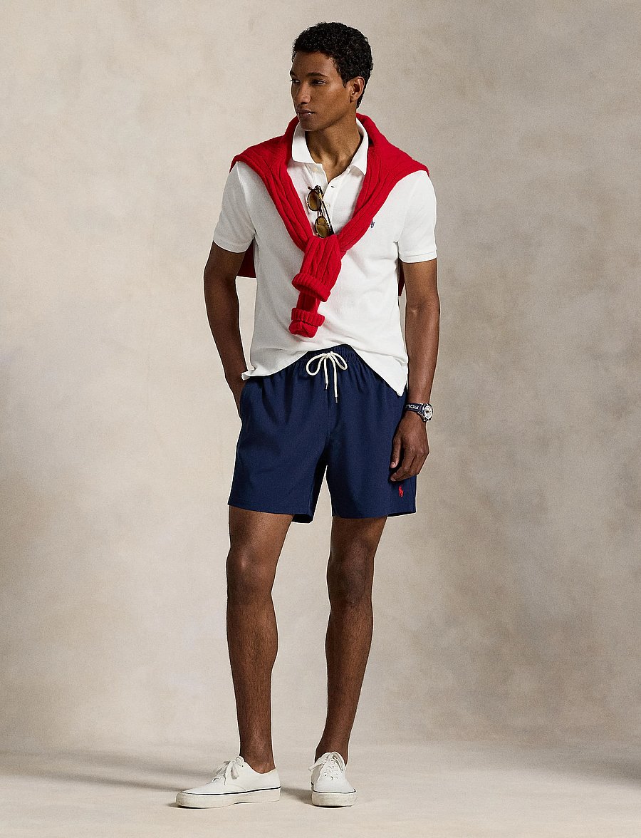 Polo Ralph Lauren - 5.75-Inch Traveler Classic Swim Trunk - badehose - newport navy - 3