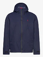 Water-Resistant Hooded Jacket - NEWPORT NAVY